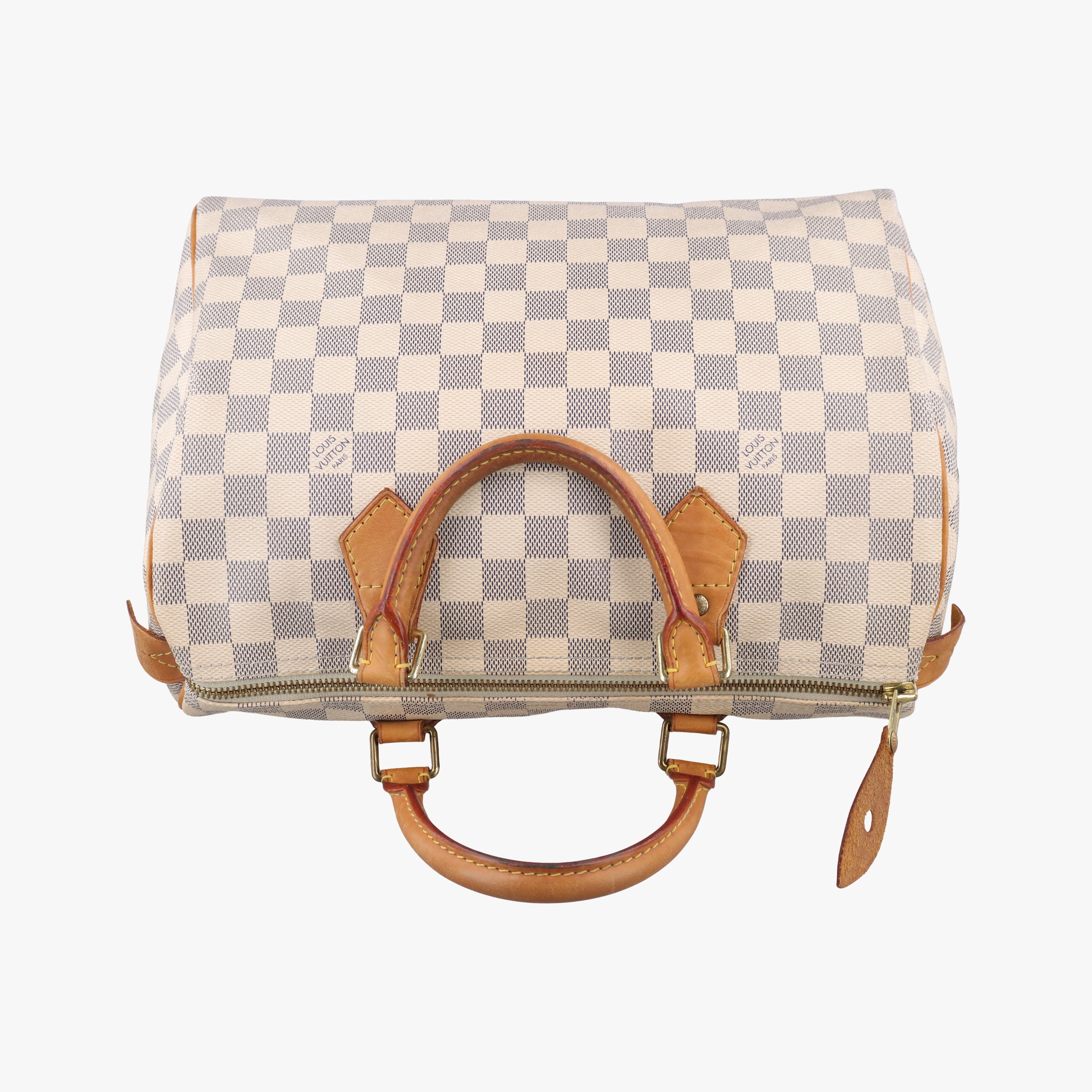 Secondhand Louis Vuitton Speedy 30 AZUR Damier Canvas N41533 handbag | stylenewstar