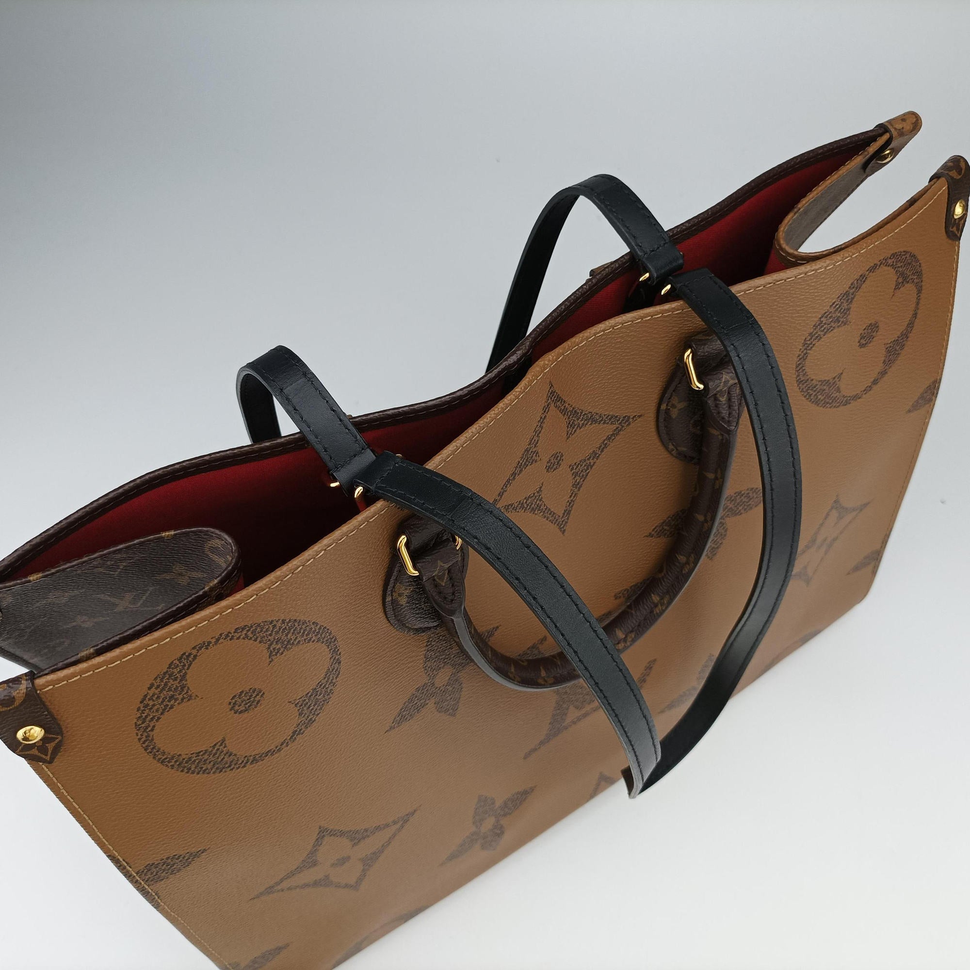 Pre-owned Louis Vuitton On the Go GM Monogram/Brown Monogram Canvas M45320 shoulderbag | stylenewstar