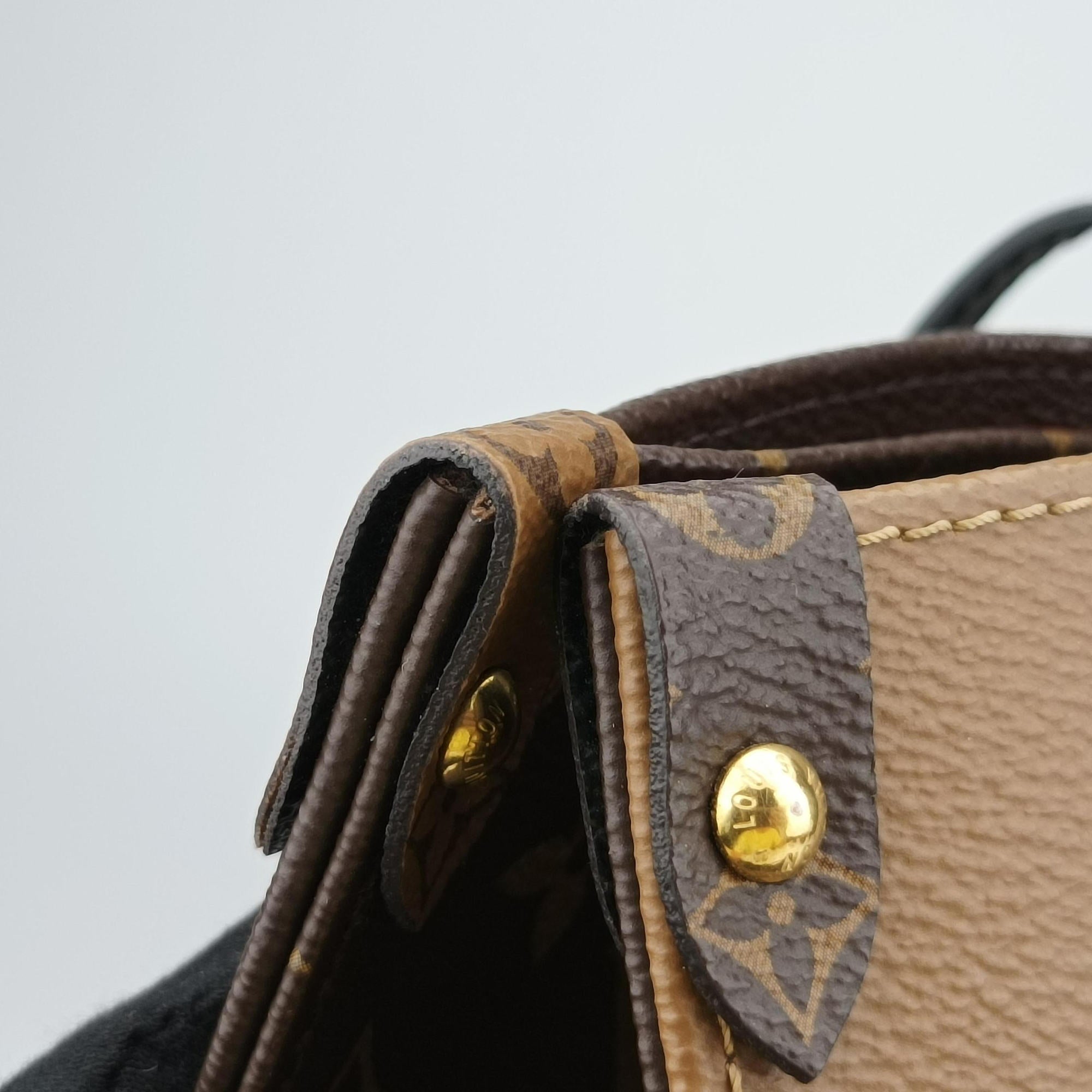 Pre-owned Louis Vuitton On the Go GM Monogram/Brown Monogram Canvas M45320 shoulderbag | stylenewstar