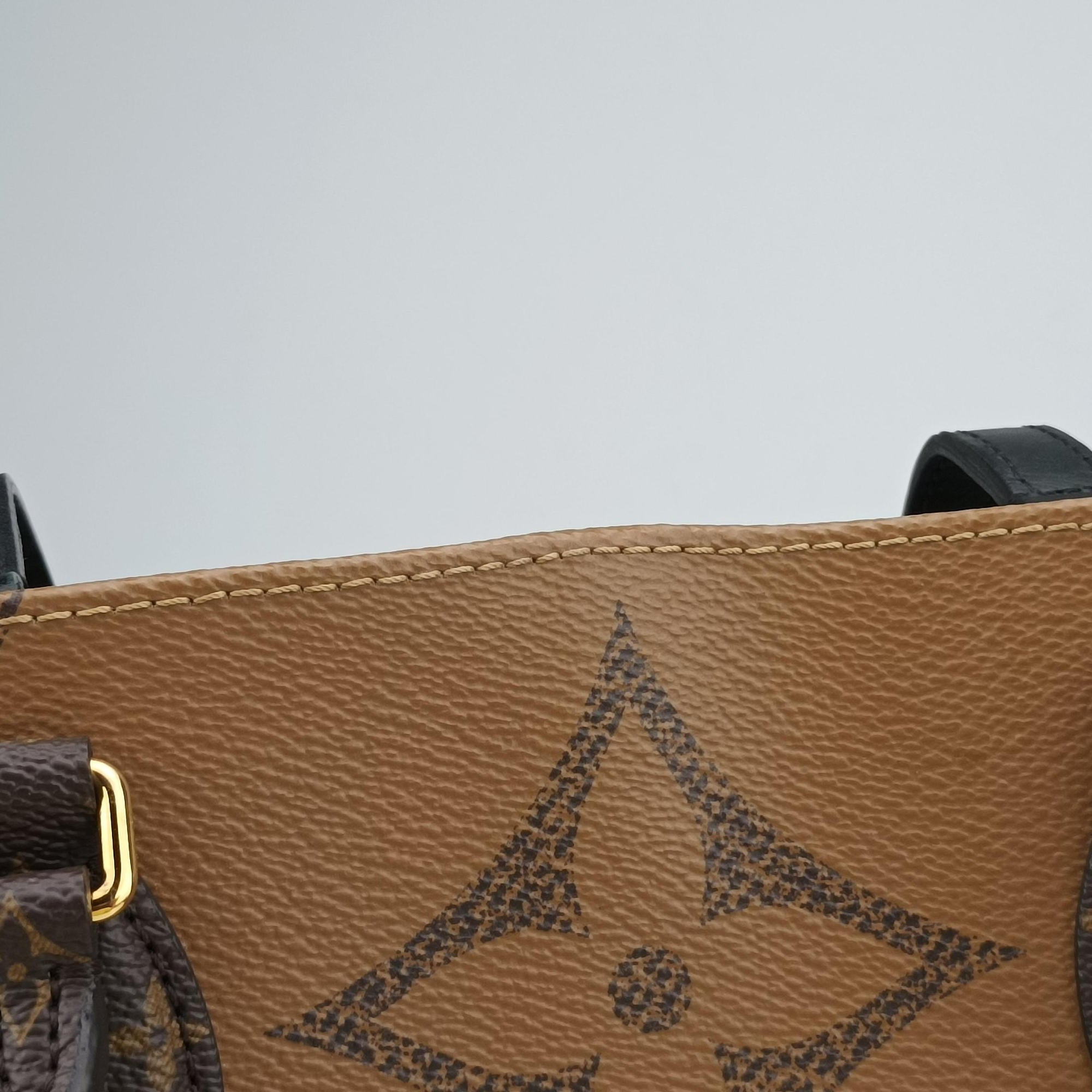 Pre-owned Louis Vuitton On the Go GM Monogram/Brown Monogram Canvas M45320 shoulderbag | stylenewstar
