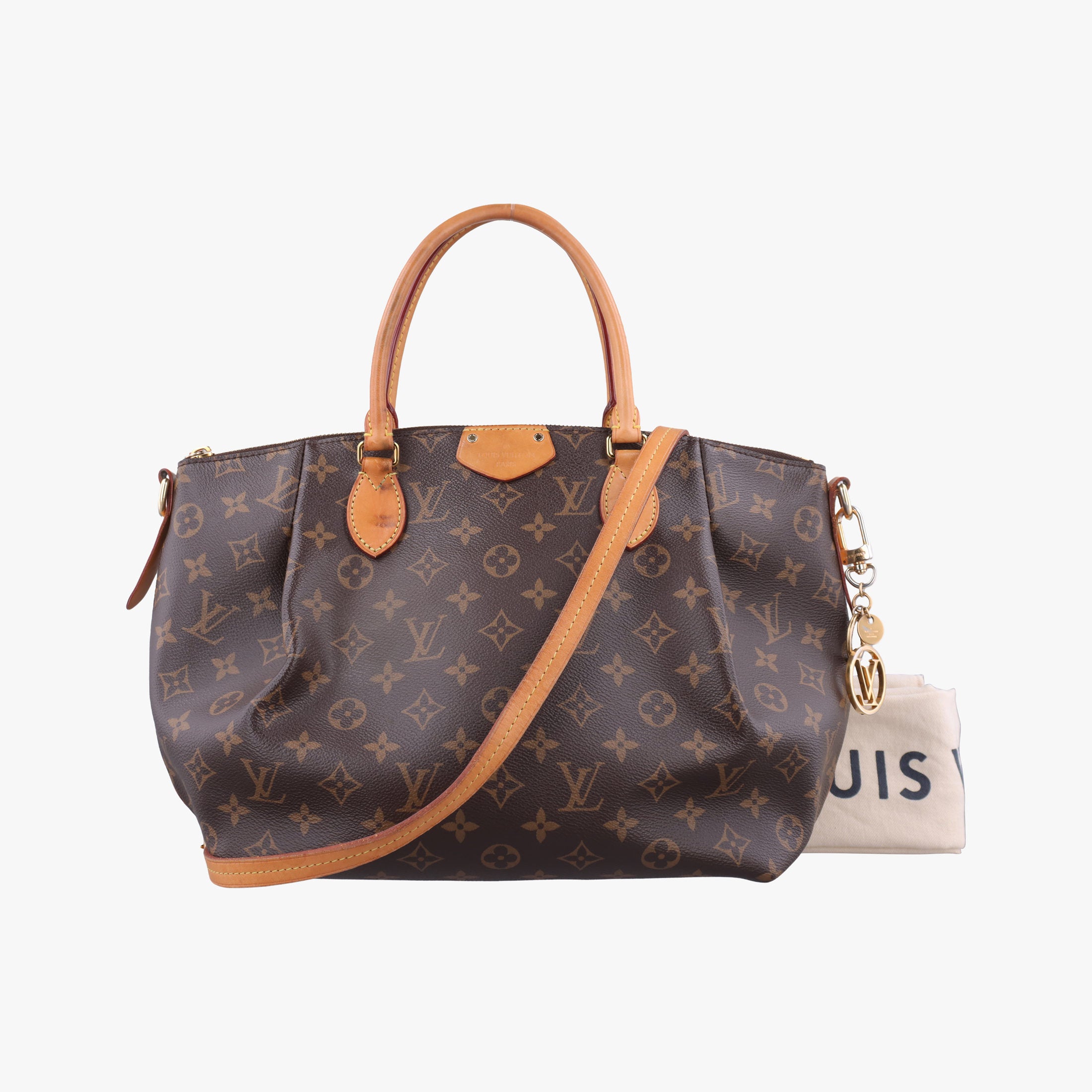 Secondhand Louis Vuitton TURENNE MM Brown Monogram Canvas M48814 shoulderbag | stylenewstar