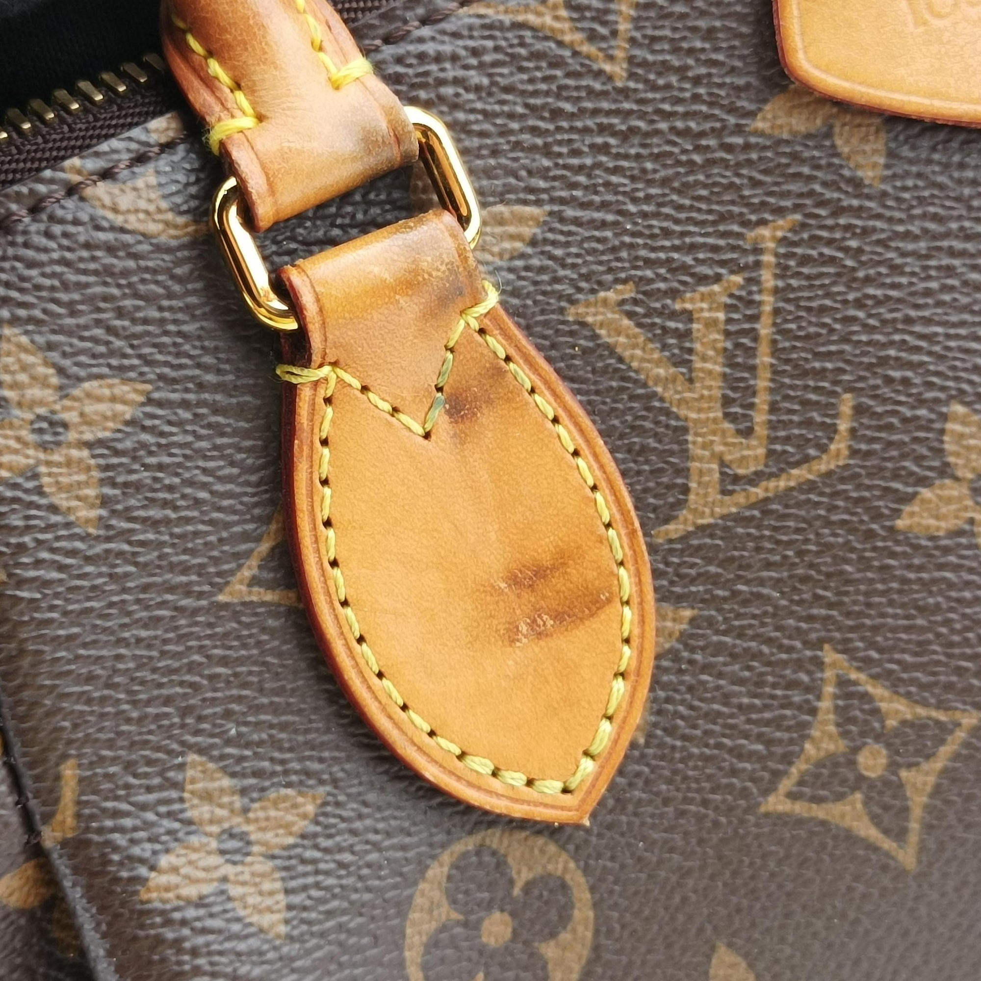 Secondhand Louis Vuitton TURENNE MM Brown Monogram Canvas M48814 shoulderbag | stylenewstar