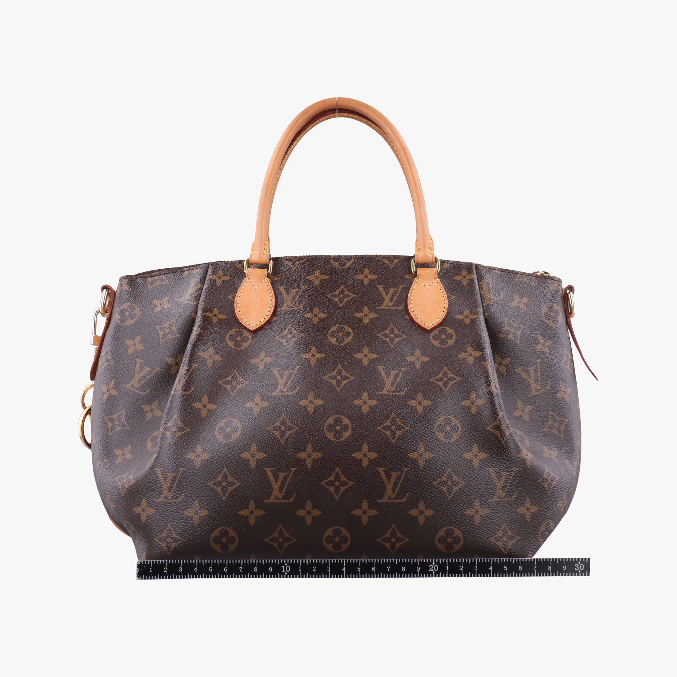 Secondhand Louis Vuitton TURENNE MM Brown Monogram Canvas M48814 shoulderbag | stylenewstar
