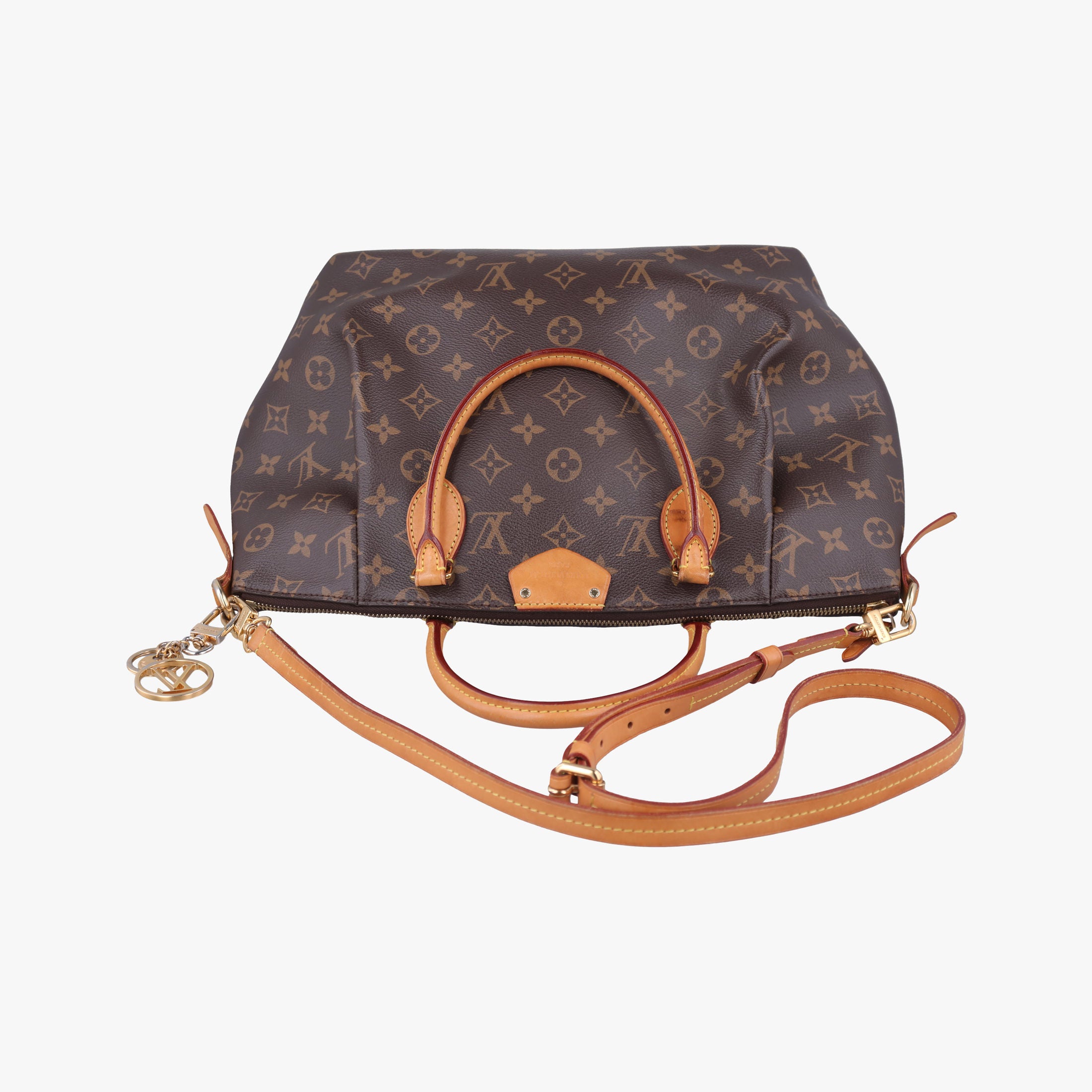 Secondhand Louis Vuitton TURENNE MM Brown Monogram Canvas M48814 shoulderbag | stylenewstar