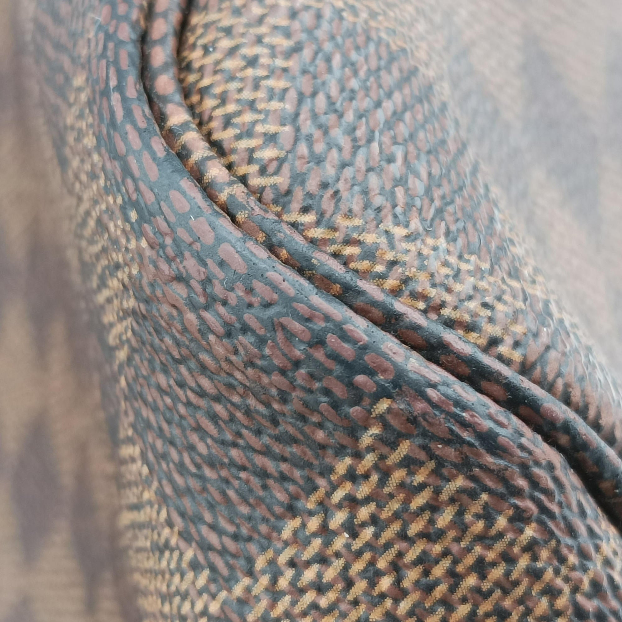 Pre-owned Louis Vuitton NEVERFULL　GM EBENE Damier　Canvas N51106 shoulderbag | stylenewstar