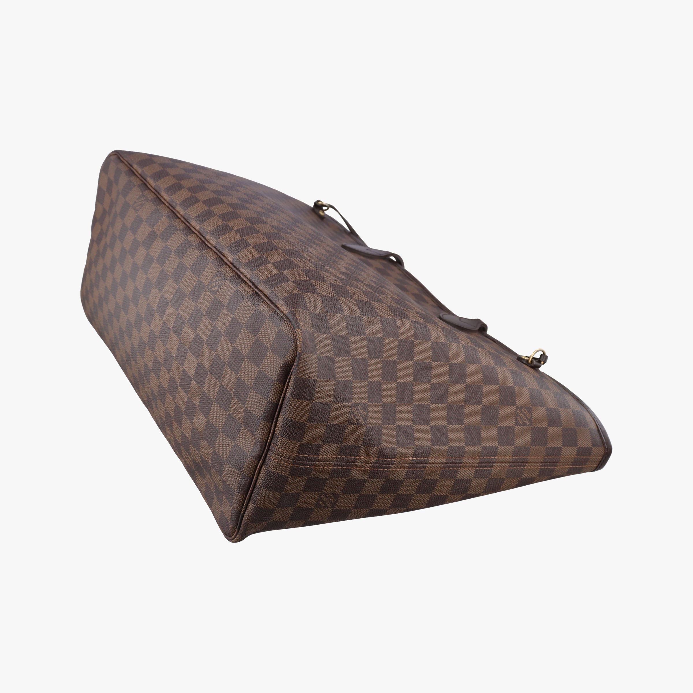 Pre-owned Louis Vuitton NEVERFULL　GM EBENE Damier　Canvas N51106 shoulderbag | stylenewstar