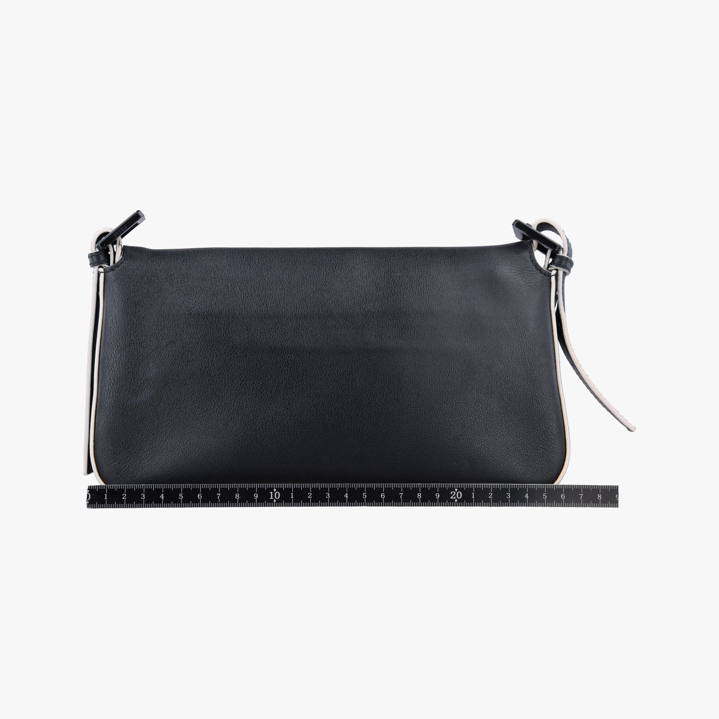 Vintage Fendi Monster Baguette Black×yellow Leather 8BR600 shoulderbag | stylenewstar