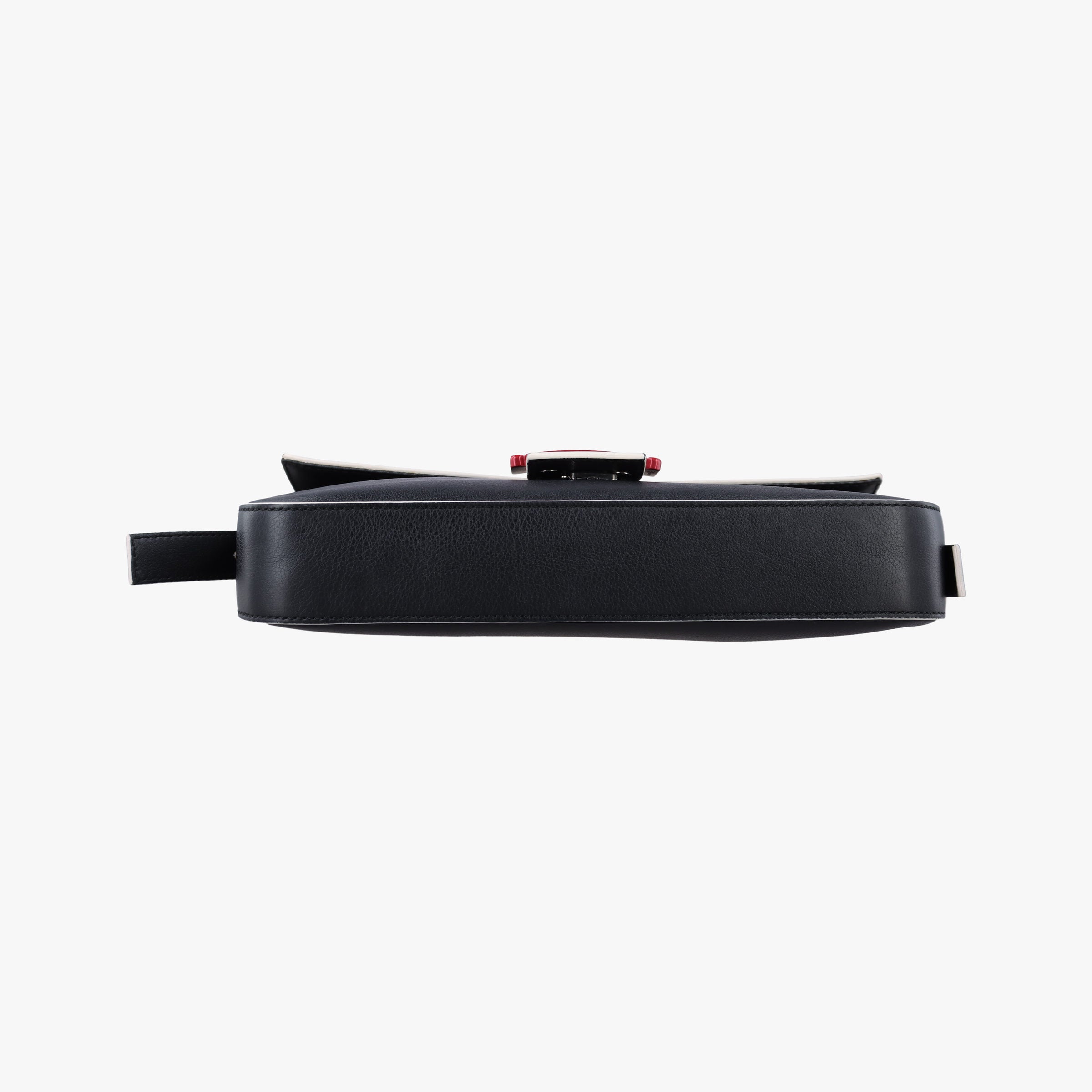 Vintage Fendi Monster Baguette Black×yellow Leather 8BR600 shoulderbag | stylenewstar