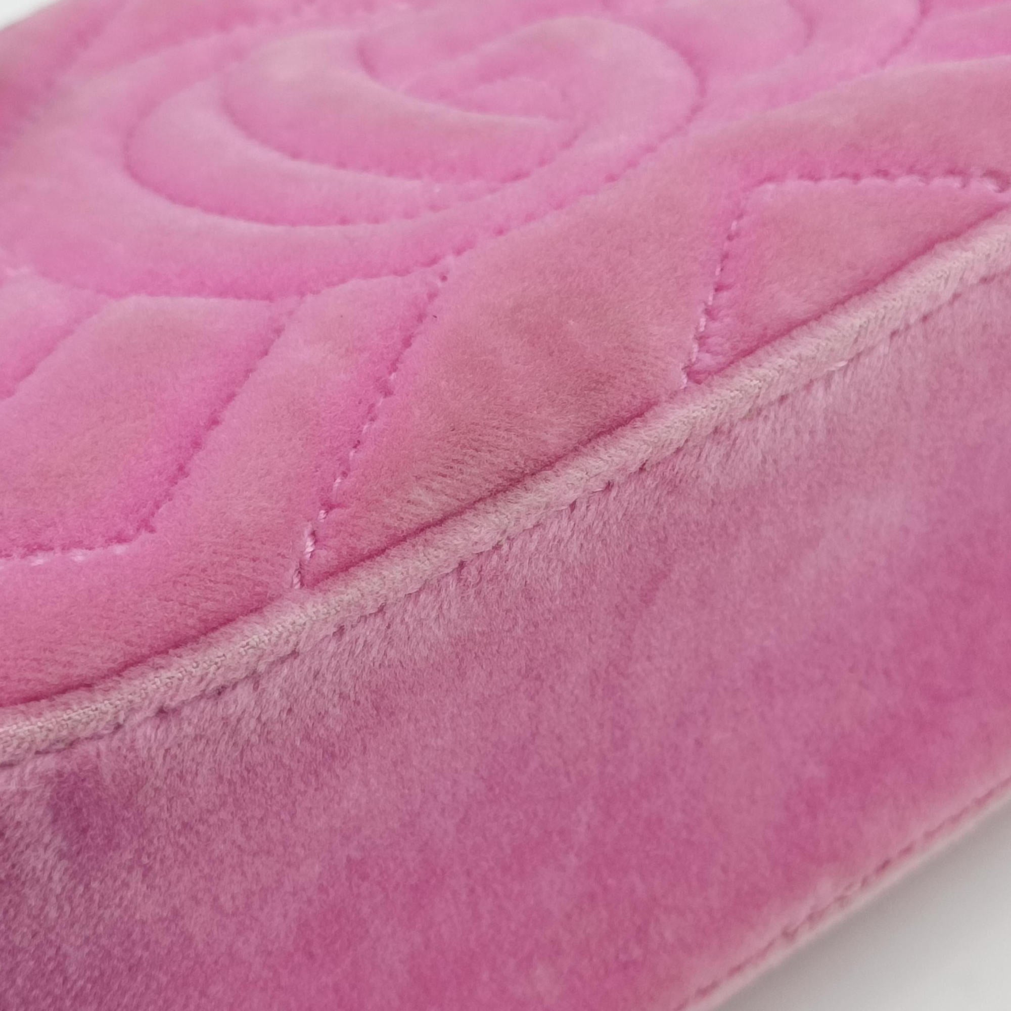 Vintage Gucci GG Marmont Pink velour 448065 shoulderbag | stylenewstar