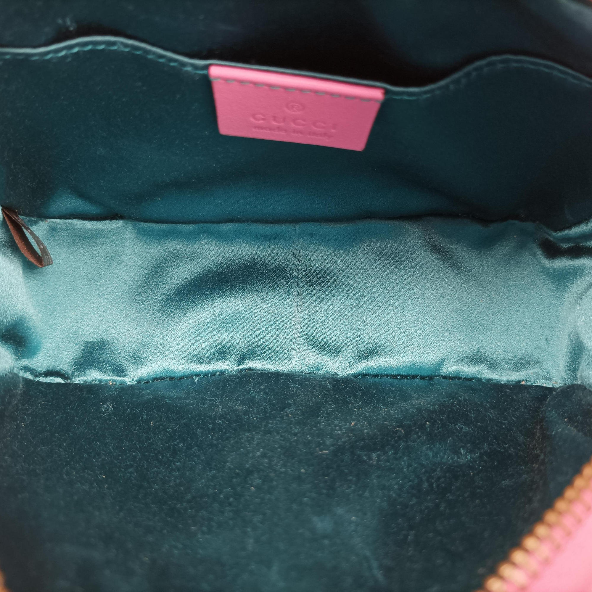 Vintage Gucci GG Marmont Pink velour 448065 shoulderbag | stylenewstar
