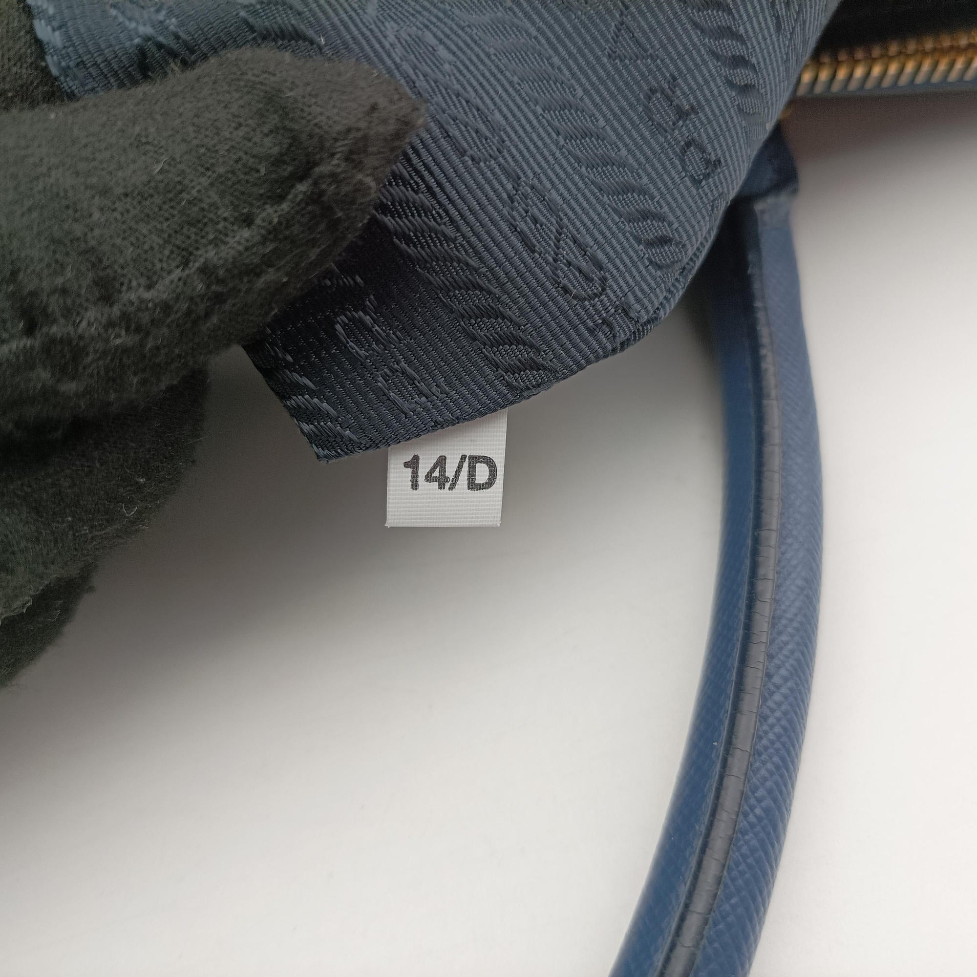 Secondhand Prada Galleria Blue SAFFIANO Leather BN2274 handbag | stylenewstar