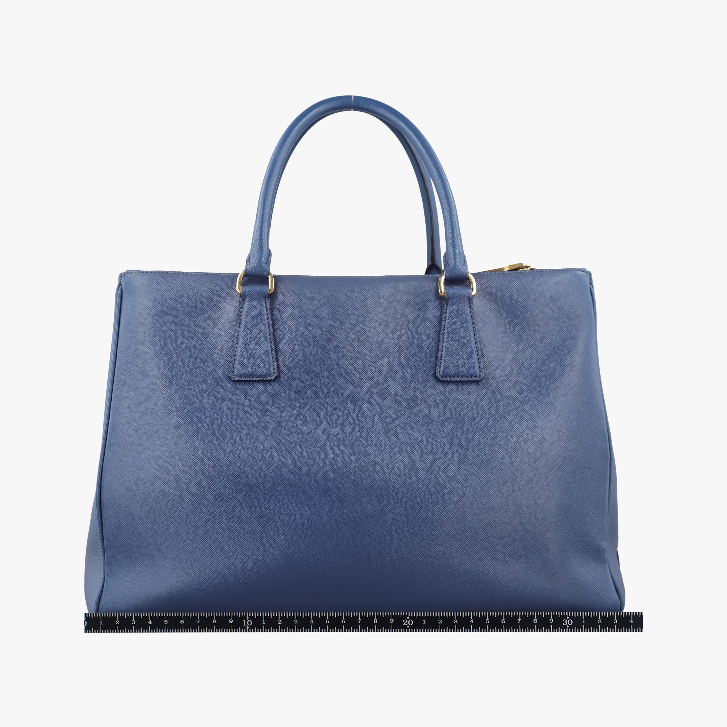 Secondhand Prada Galleria Blue SAFFIANO Leather BN2274 handbag | stylenewstar