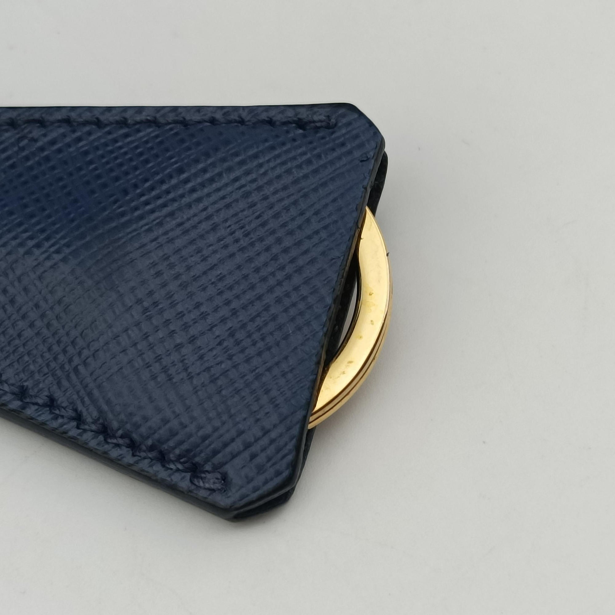 Secondhand Prada Galleria Blue SAFFIANO Leather BN2274 handbag | stylenewstar
