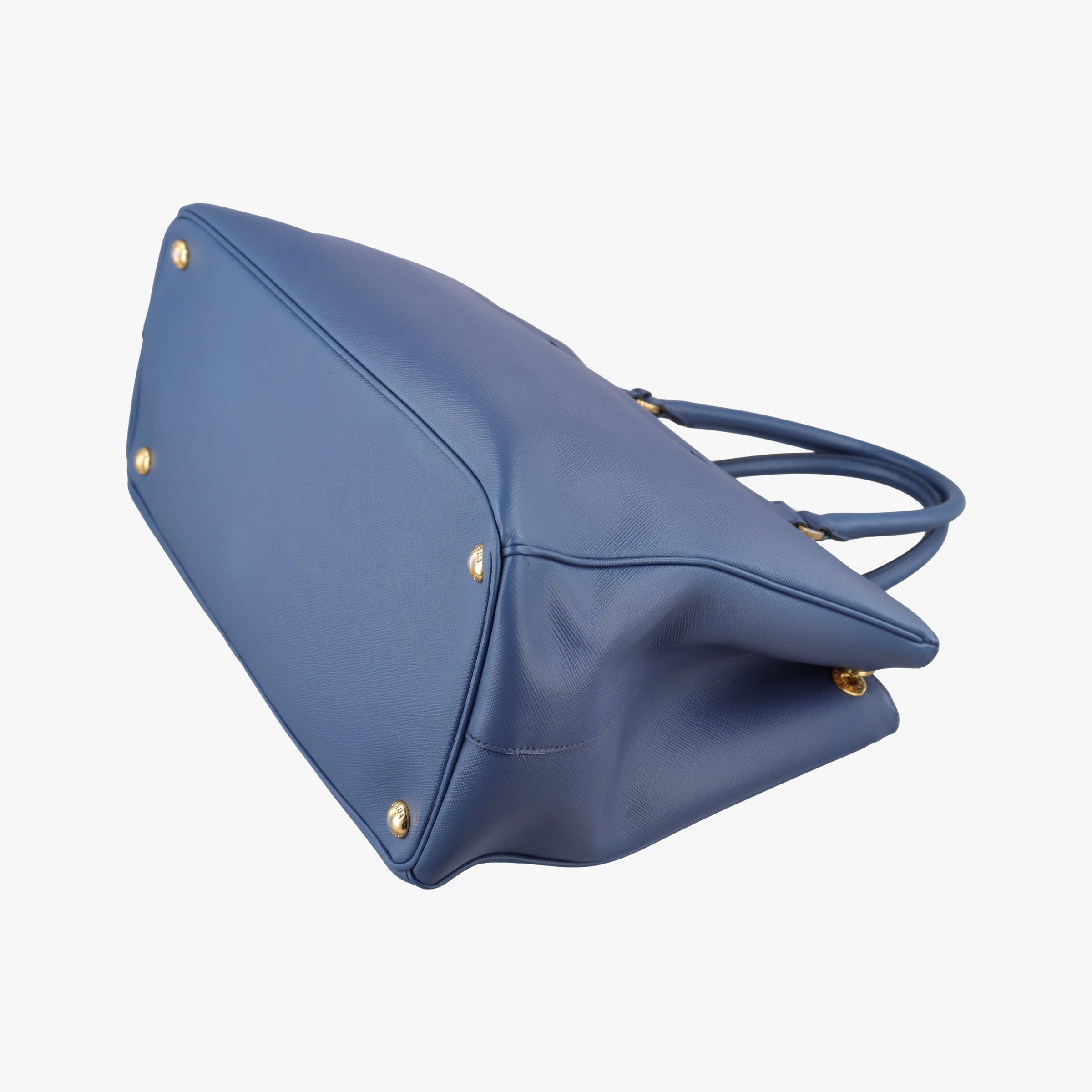 Secondhand Prada Galleria Blue SAFFIANO Leather BN2274 handbag | stylenewstar