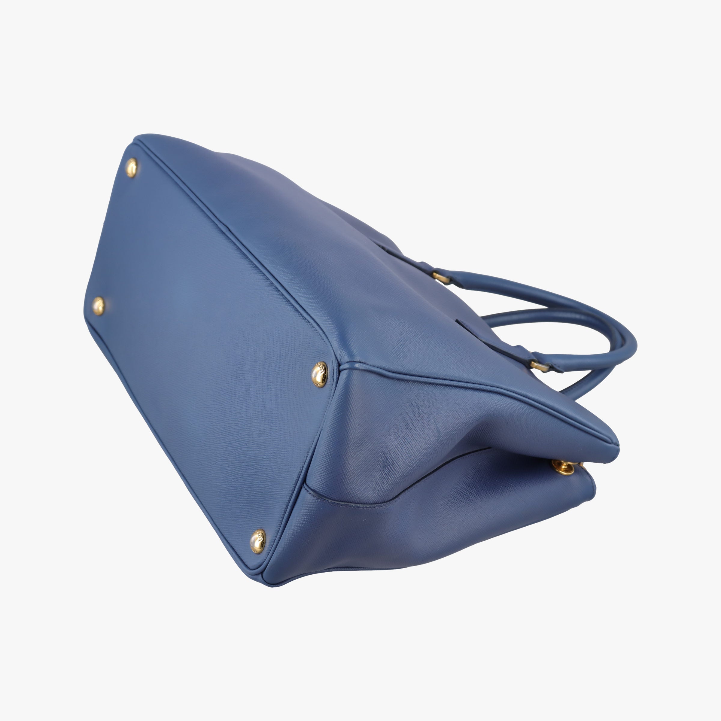 Secondhand Prada Galleria Blue SAFFIANO Leather BN2274 handbag | stylenewstar