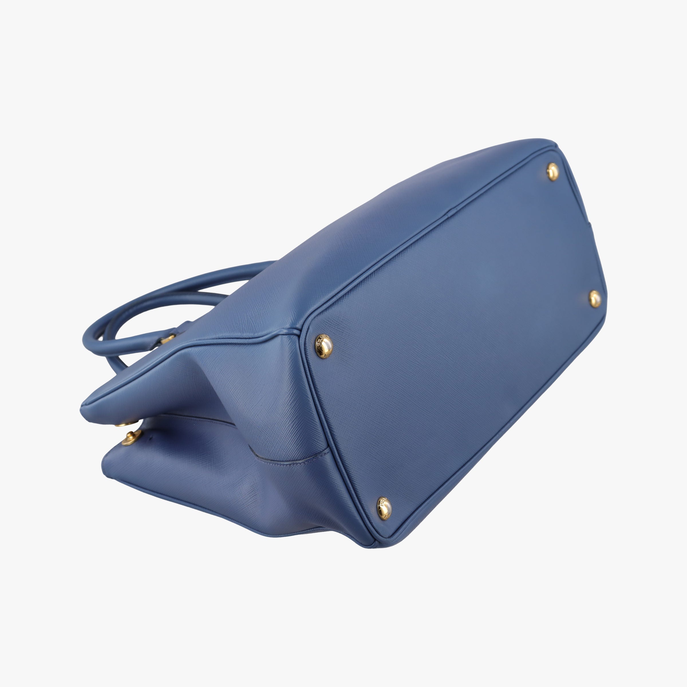 Secondhand Prada Galleria Blue SAFFIANO Leather BN2274 handbag | stylenewstar