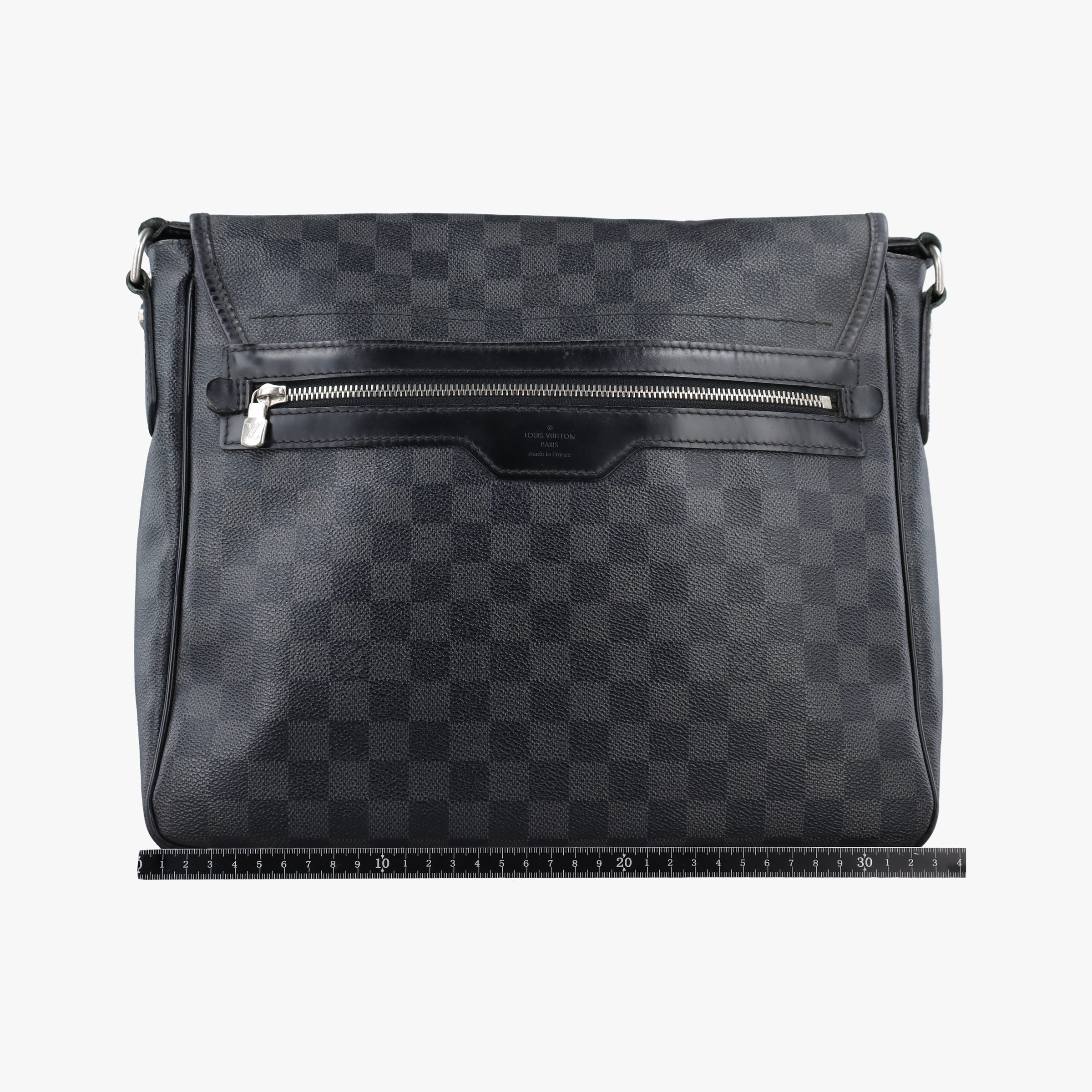 Pre-owned Louis Vuitton DANIEL MM Noir Damier Graphite N58029 shoulderbag | stylenewstar