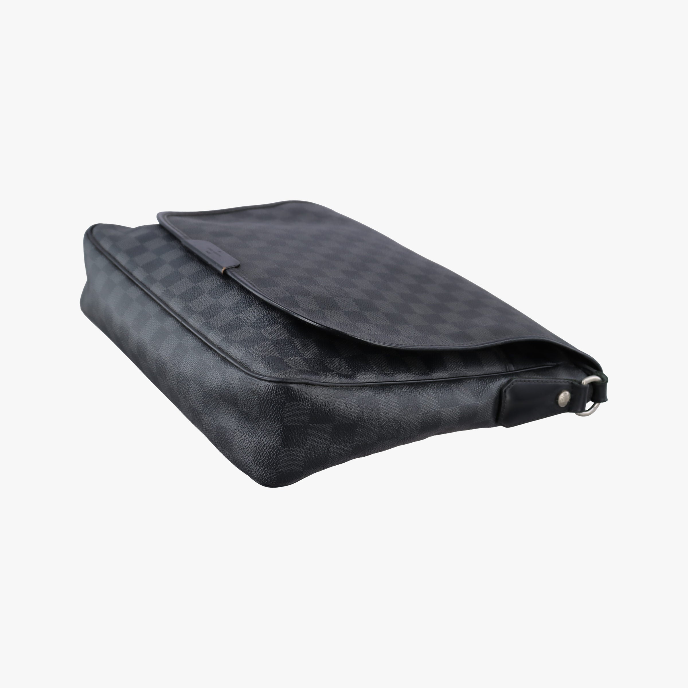 Pre-owned Louis Vuitton DANIEL MM Noir Damier Graphite N58029 shoulderbag | stylenewstar