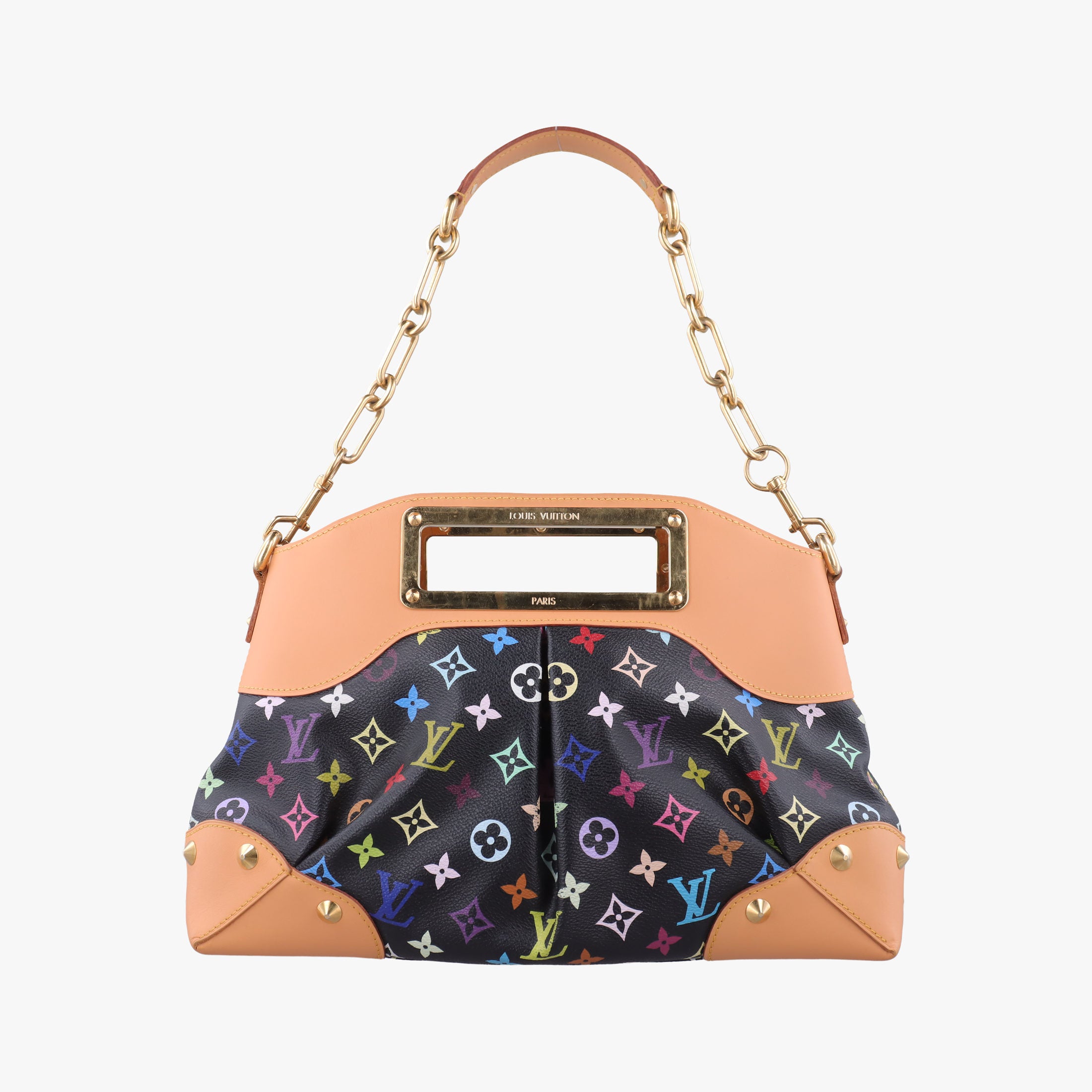 Pre-owned Louis Vuitton JUDY MM Noir Monogram Multicolor M40256 shoulderbag | stylenewstar