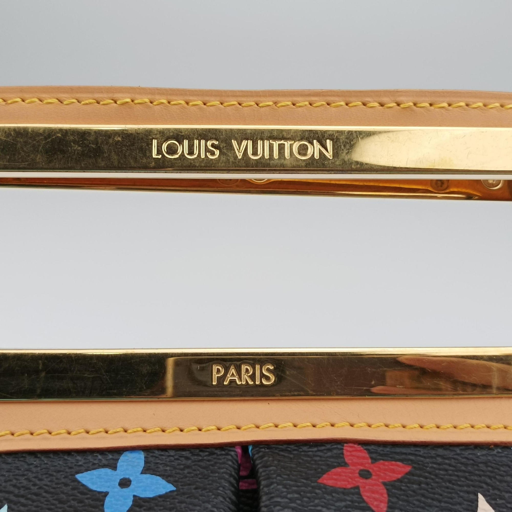 Pre-owned Louis Vuitton JUDY MM Noir Monogram Multicolor M40256 shoulderbag | stylenewstar