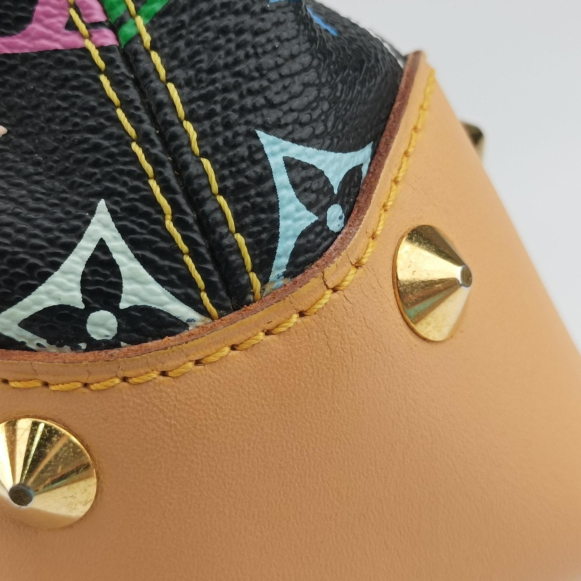 Pre-owned Louis Vuitton JUDY MM Noir Monogram Multicolor M40256 shoulderbag | stylenewstar