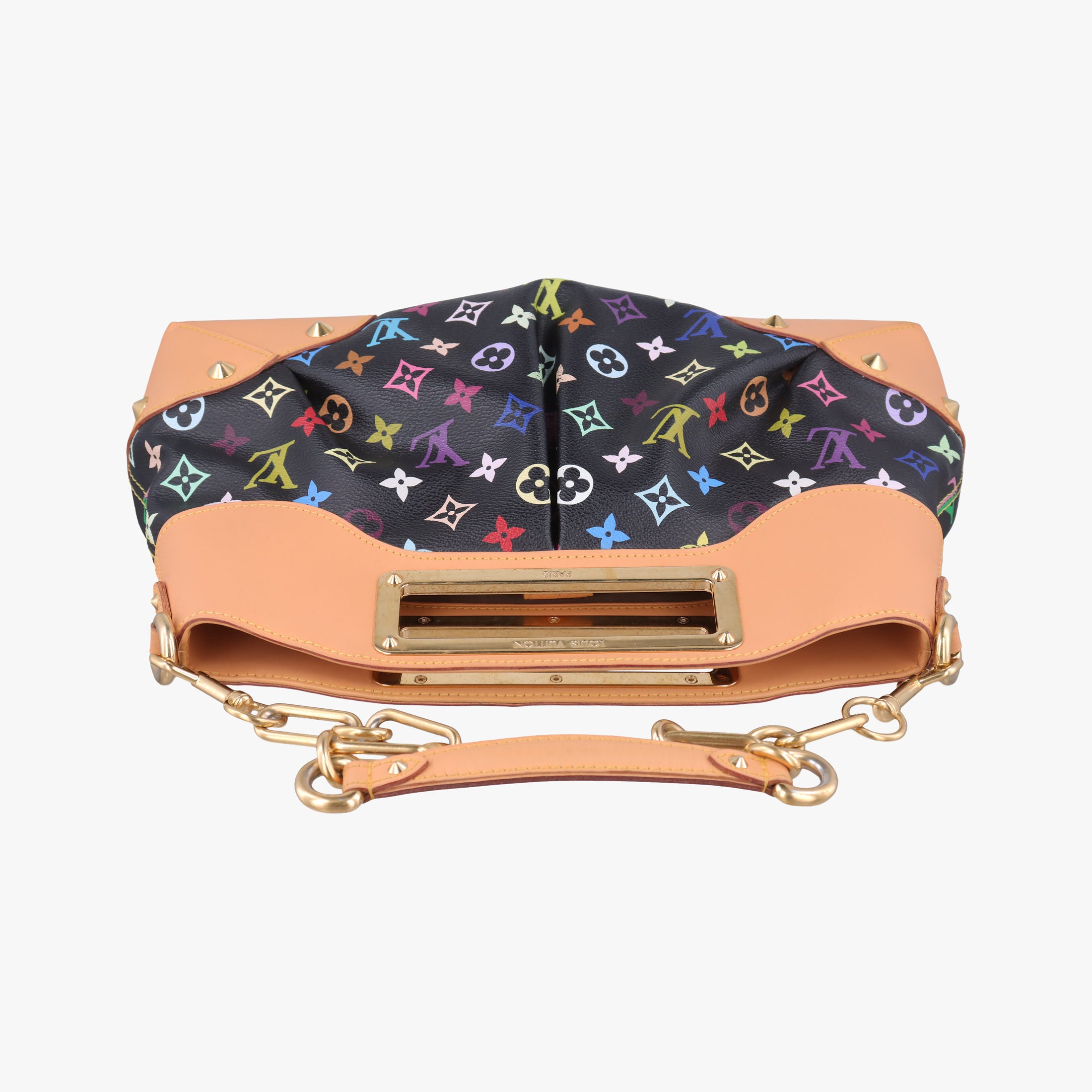 Pre-owned Louis Vuitton JUDY MM Noir Monogram Multicolor M40256 shoulderbag | stylenewstar