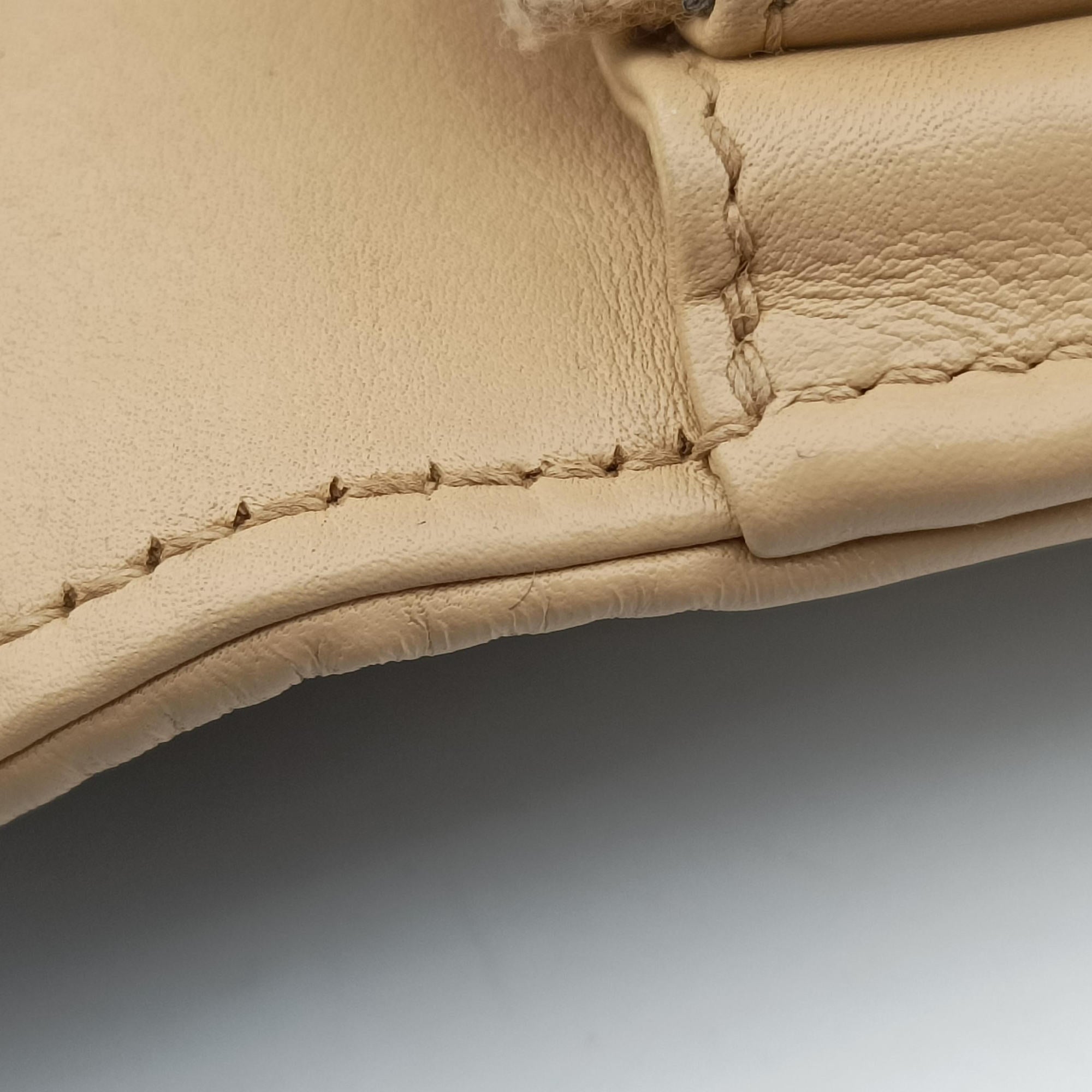 Pre-owned Gucci Broadway Beige×Multicolour ponyhair×leather 283061 shoulderbag | stylenewstar