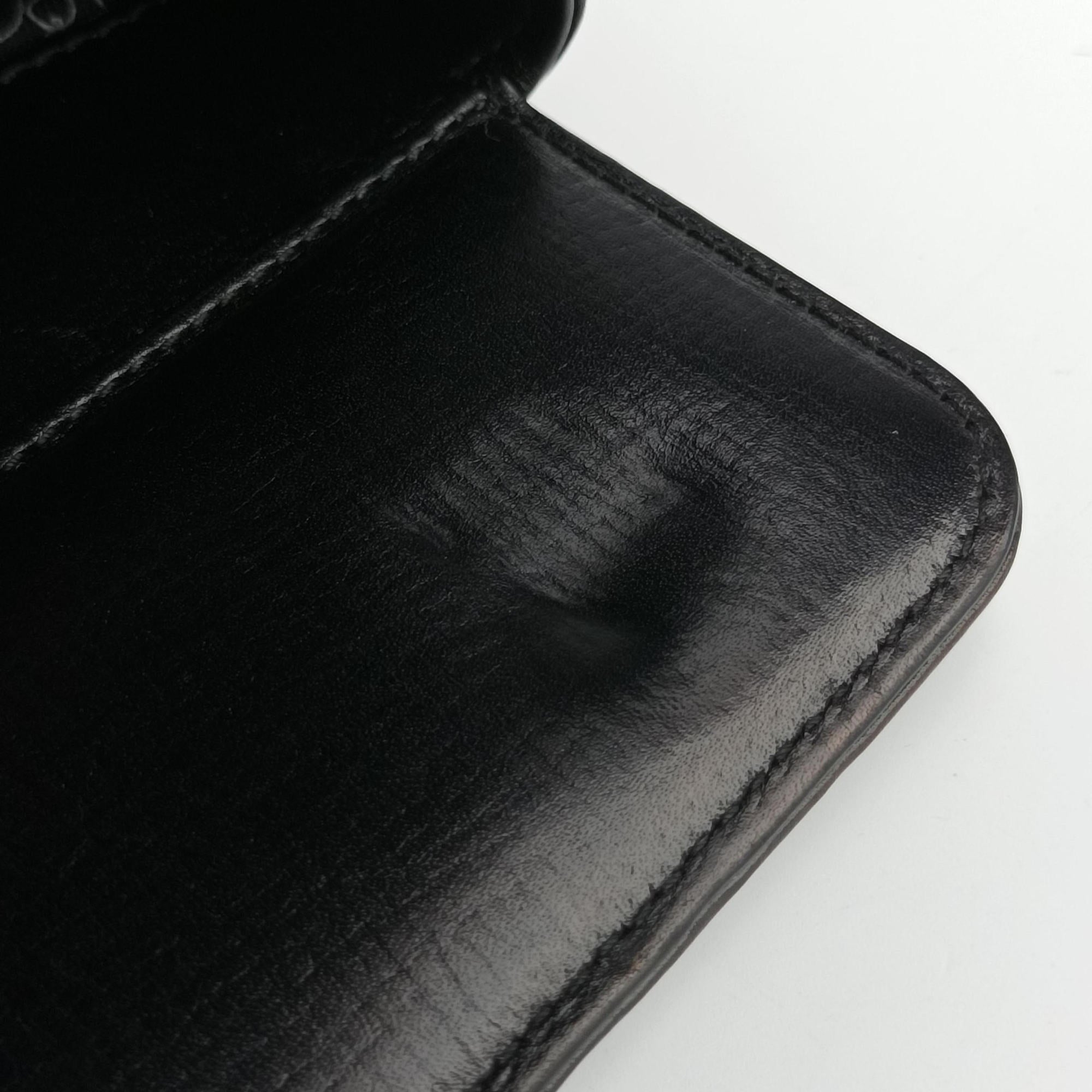 Secondhand Bvlgari Isabella Rossellini Black Leather  shoulderbag | stylenewstar