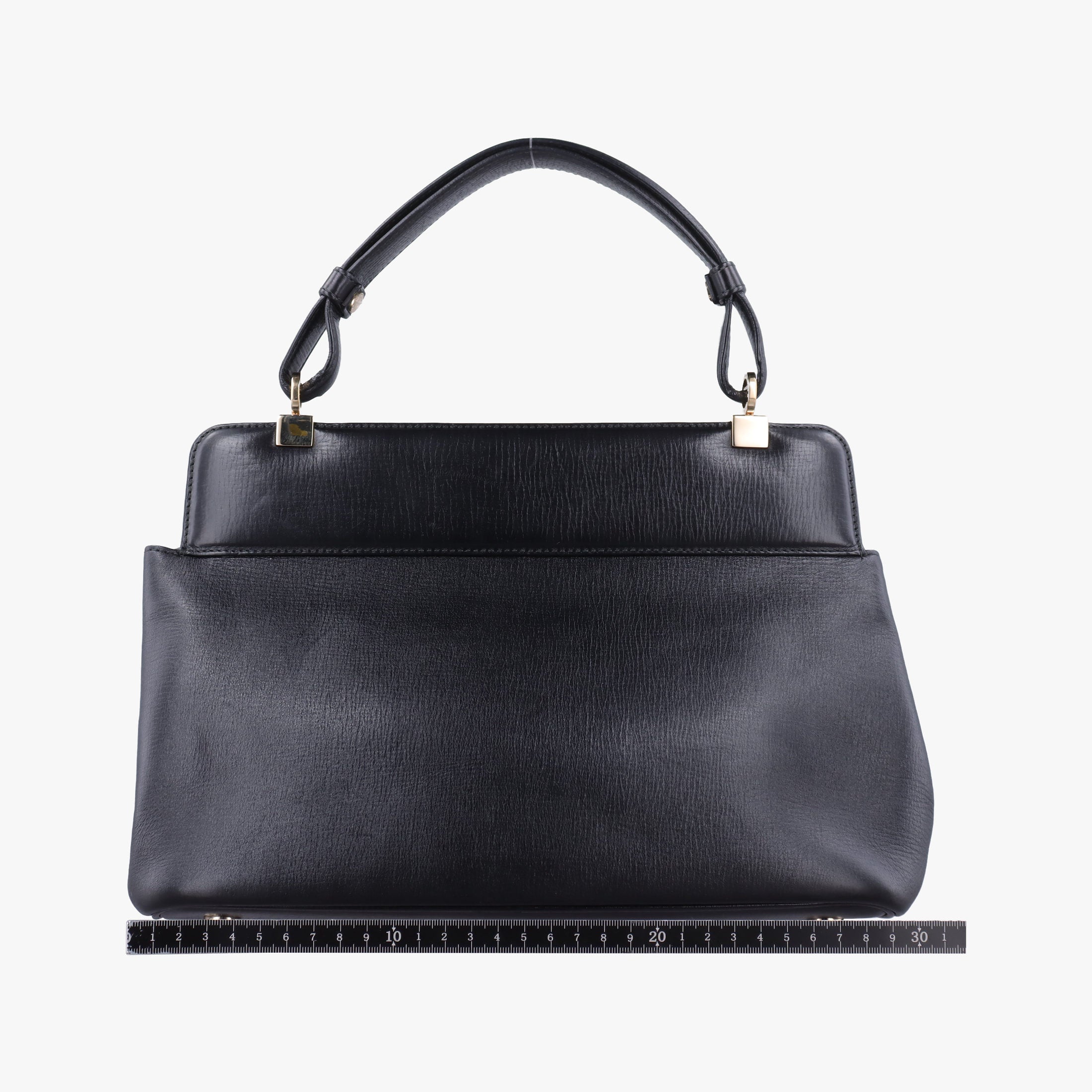 Secondhand Bvlgari Isabella Rossellini Black Leather  shoulderbag | stylenewstar