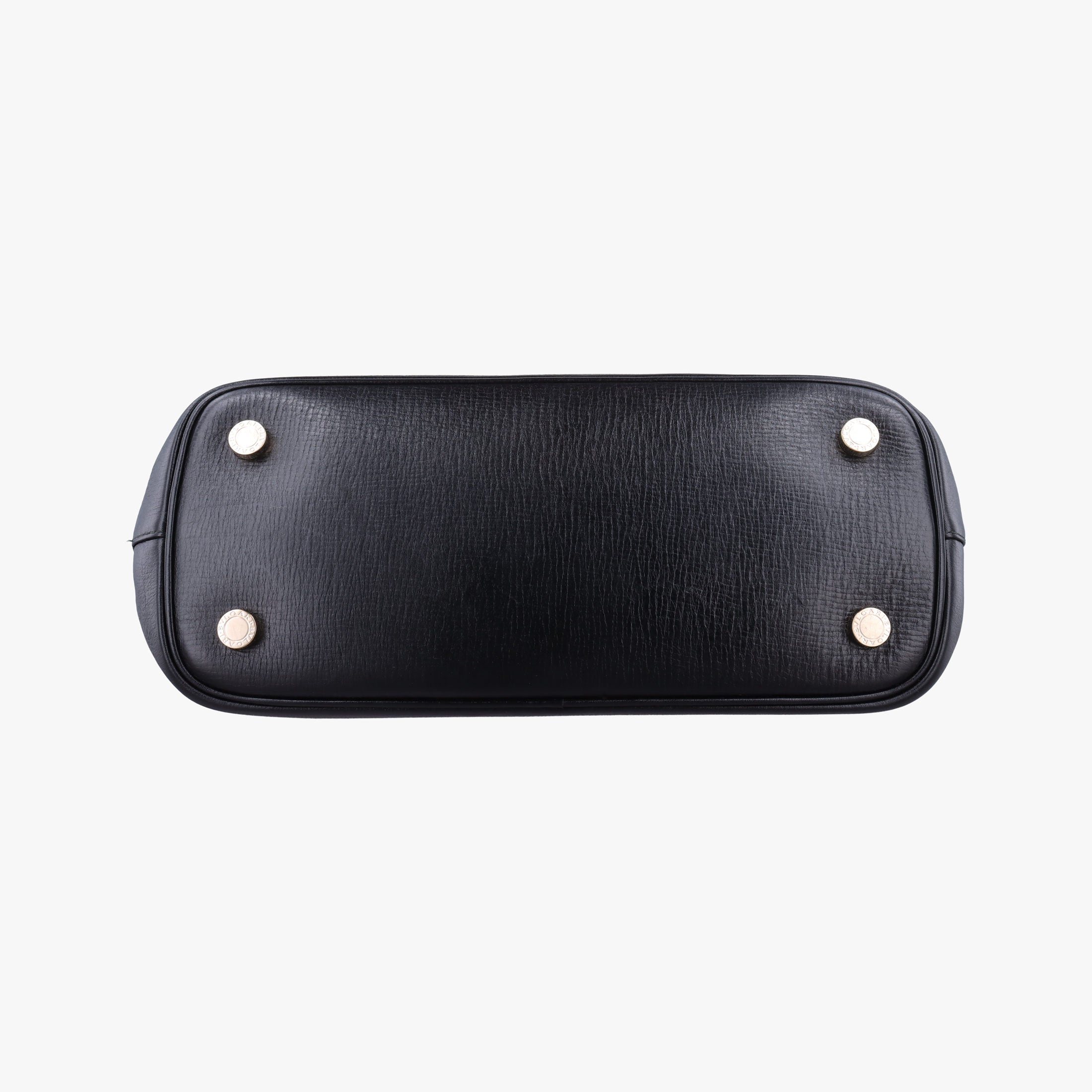 Secondhand Bvlgari Isabella Rossellini Black Leather  shoulderbag | stylenewstar