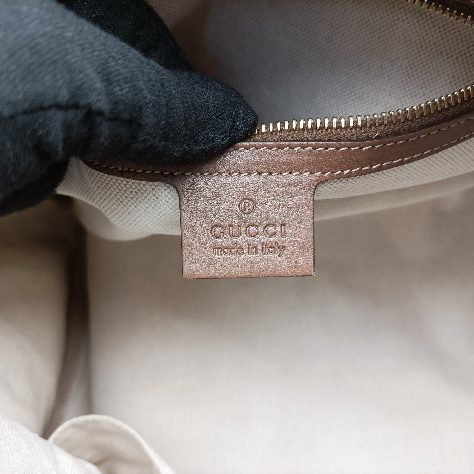 Pre-owned Gucci Microguccissima Joy Red×Brown Coated canvas×Leather 322231 shoulderbag | stylenewstar
