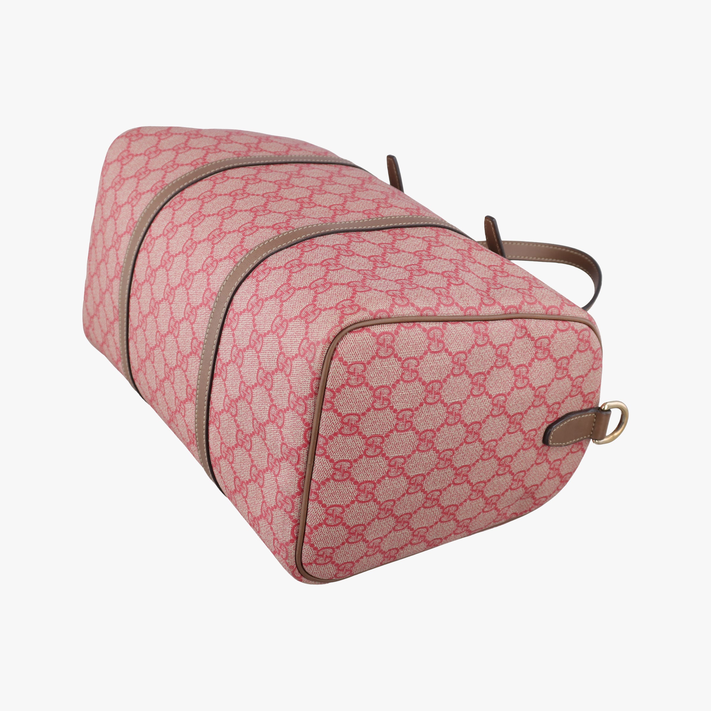 Pre-owned Gucci Microguccissima Joy Red×Brown Coated canvas×Leather 322231 shoulderbag | stylenewstar