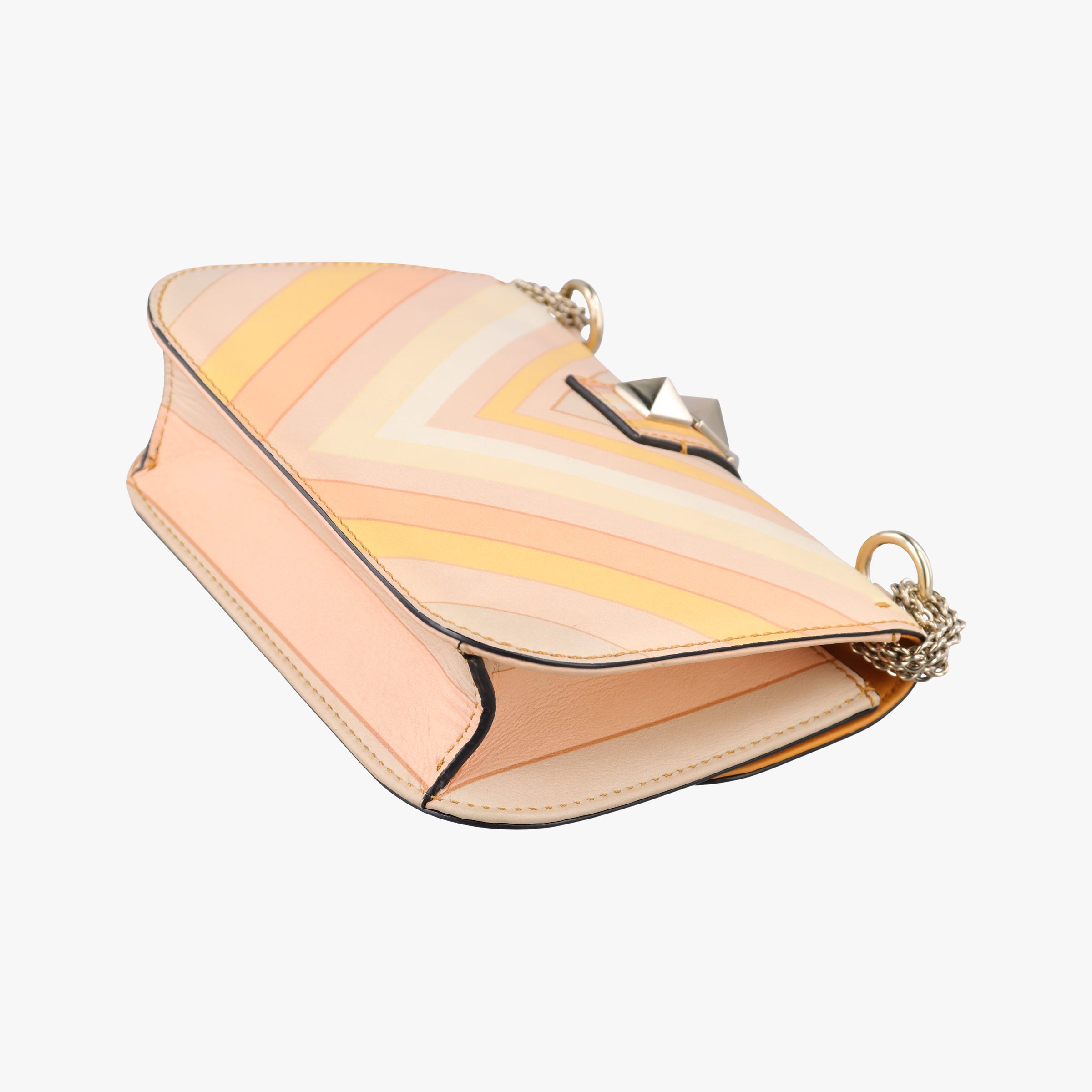 Vintage Valentino Rockstud　Glam Lock Multicolour Leather  shoulderbag | stylenewstar