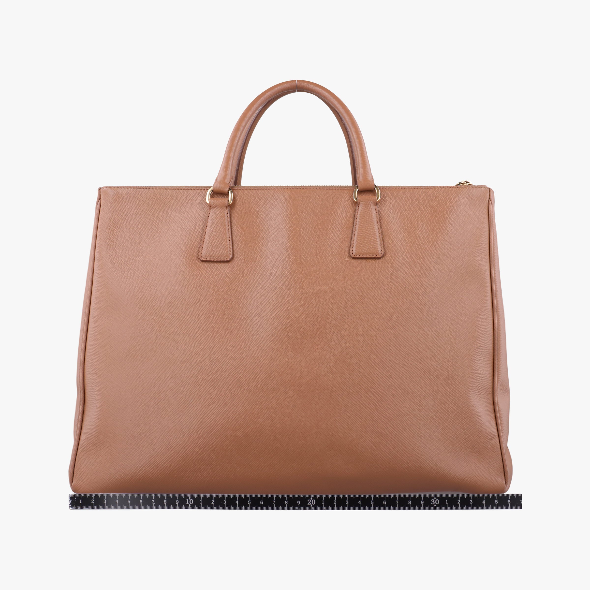 Pre-owned Prada Galleria Camel SAFFIANO Leather BN2274 handbag | stylenewstar