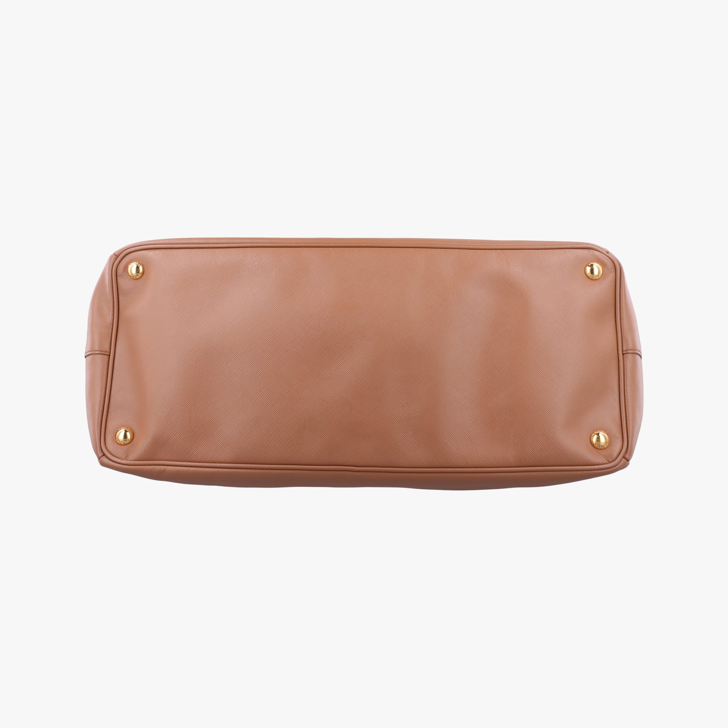 Pre-owned Prada Galleria Camel SAFFIANO Leather BN2274 handbag | stylenewstar