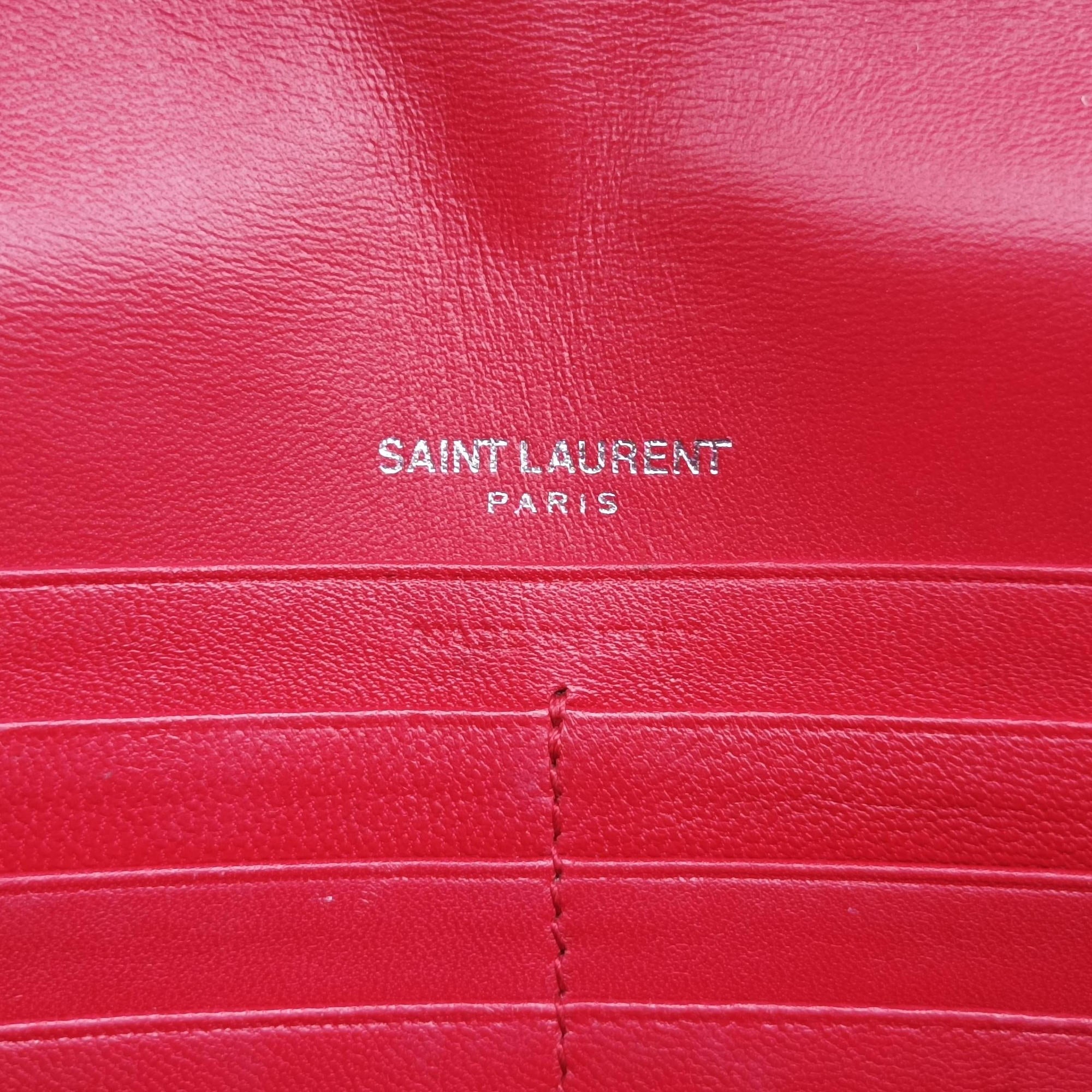 Vintage Yves Saint Laurent KATE Red Leather 452159 shoulderbag | stylenewstar