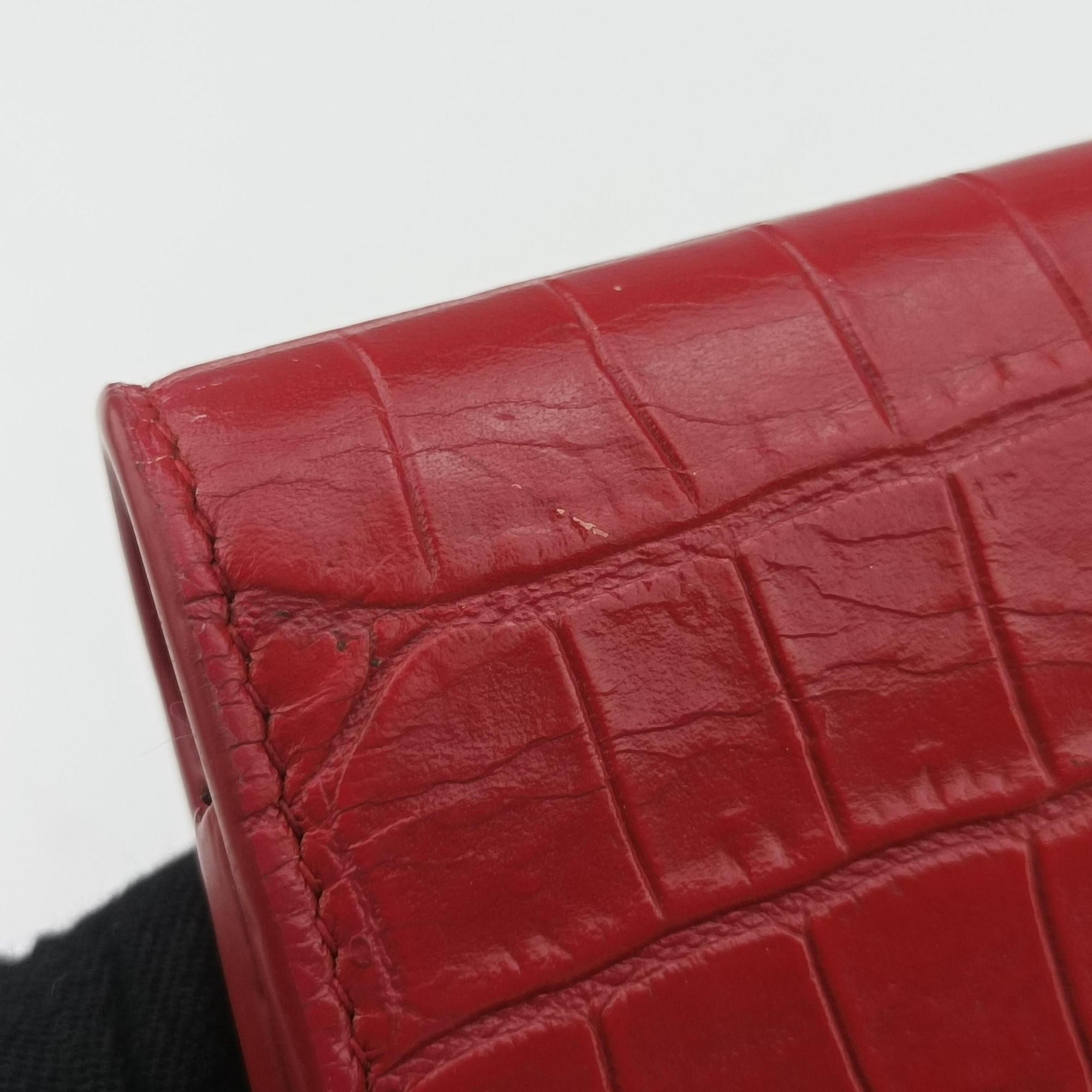Vintage Yves Saint Laurent KATE Red Leather 452159 shoulderbag | stylenewstar