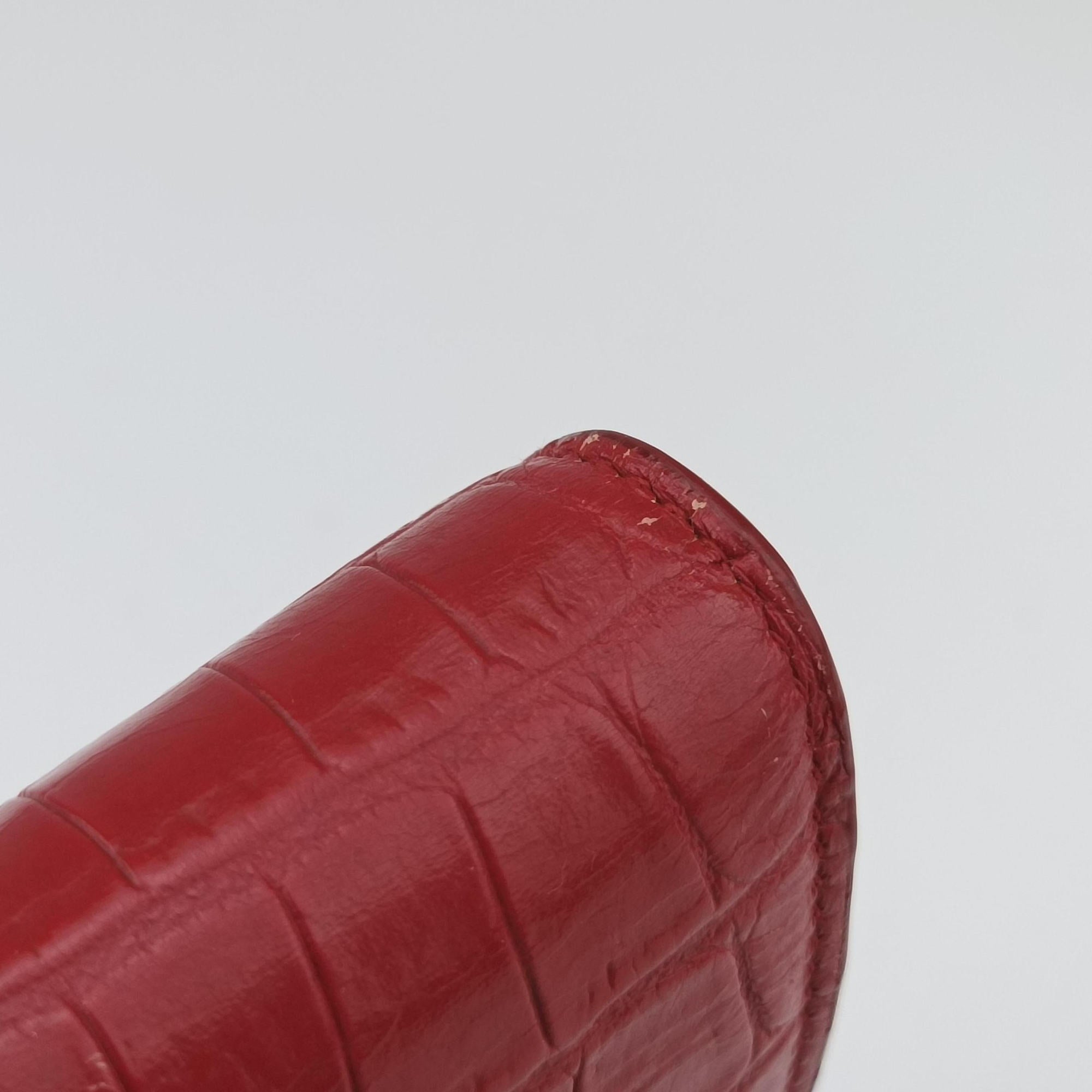 Vintage Yves Saint Laurent KATE Red Leather 452159 shoulderbag | stylenewstar