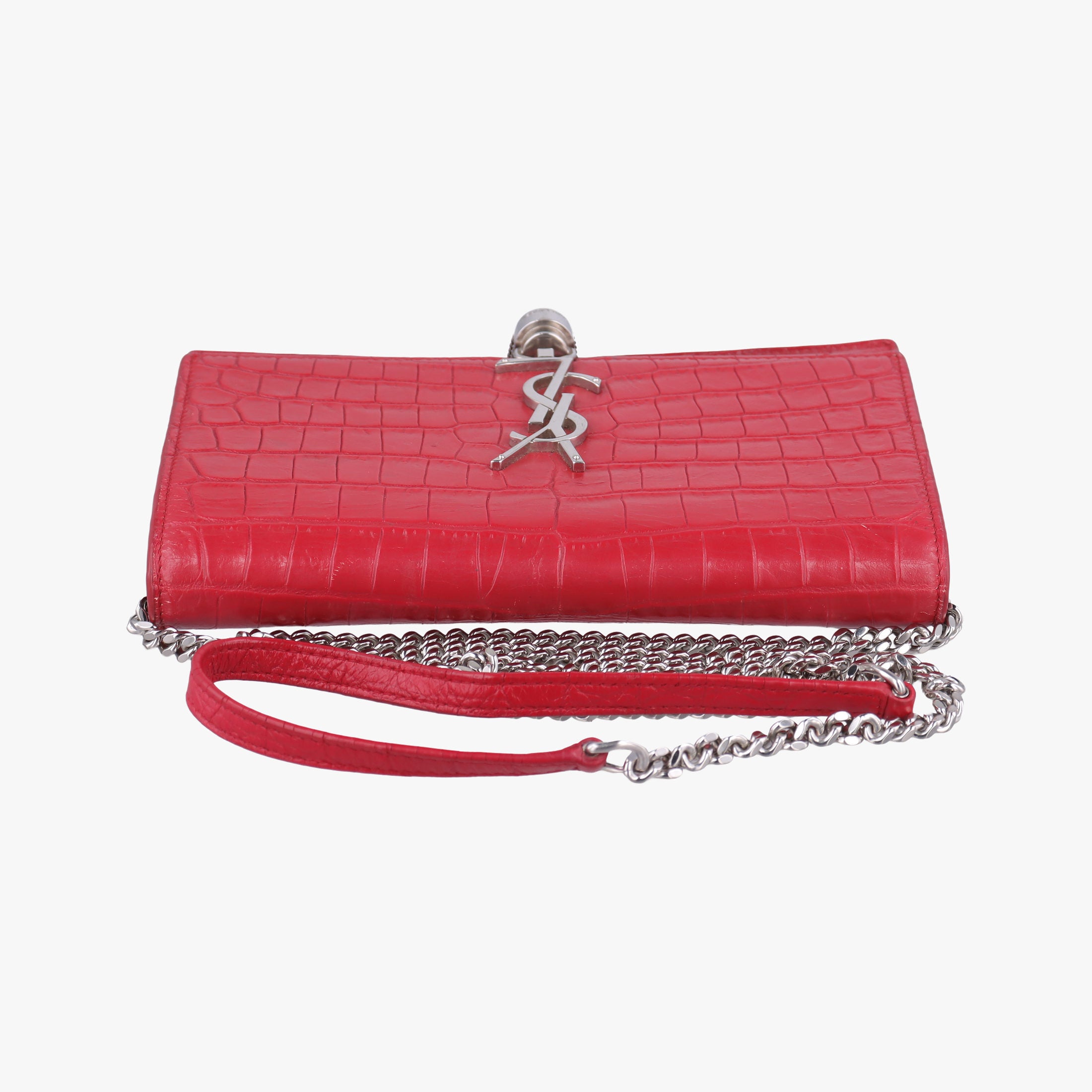 Vintage Yves Saint Laurent KATE Red Leather 452159 shoulderbag | stylenewstar