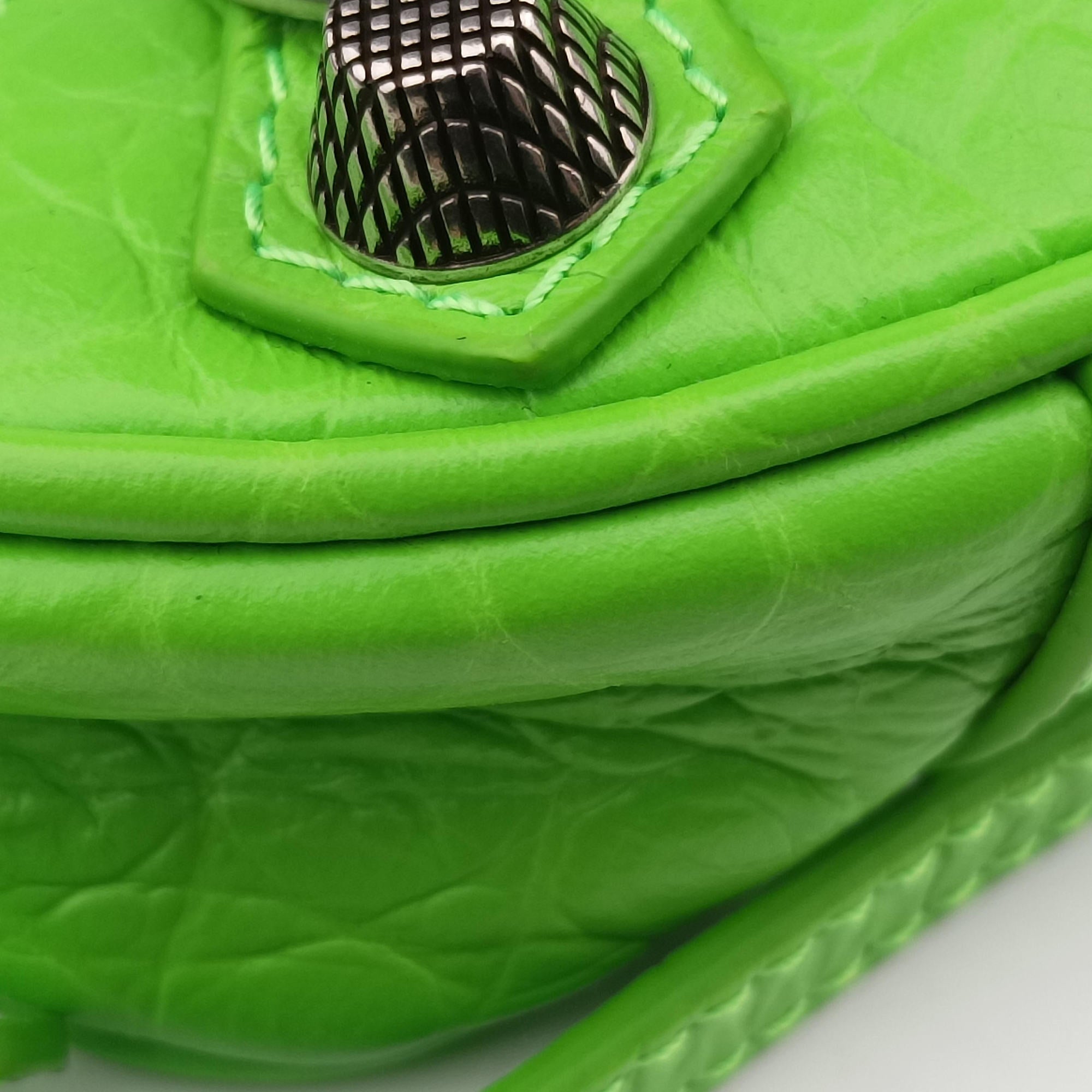 Secondhand Balenciaga Le Cagole Green lambskin  shoulderbag | stylenewstar