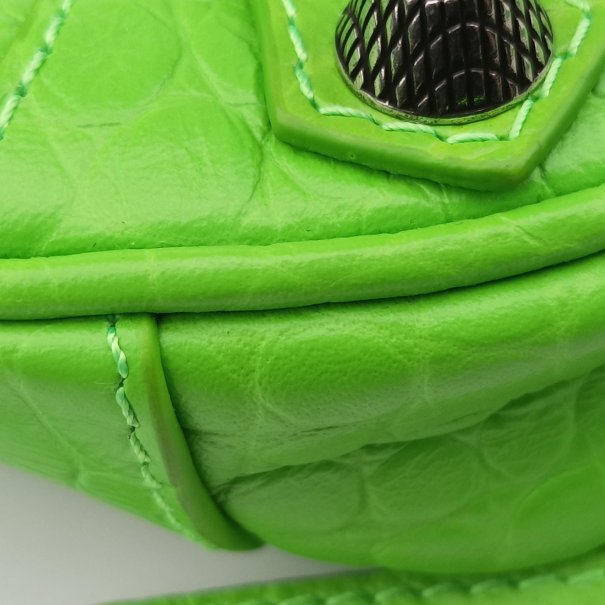 Secondhand Balenciaga Le Cagole Green lambskin  shoulderbag | stylenewstar
