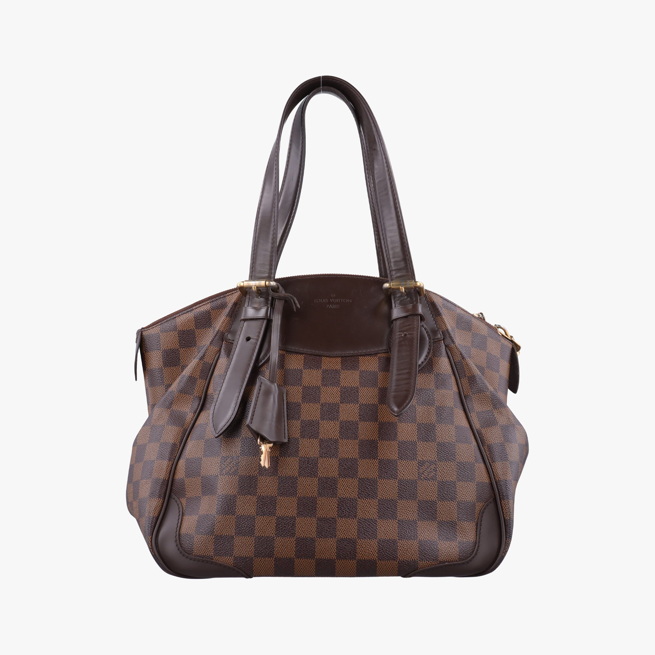 Secondhand Louis Vuitton VERONA MM EBENE Damier Canvas N41118 handbag | stylenewstar