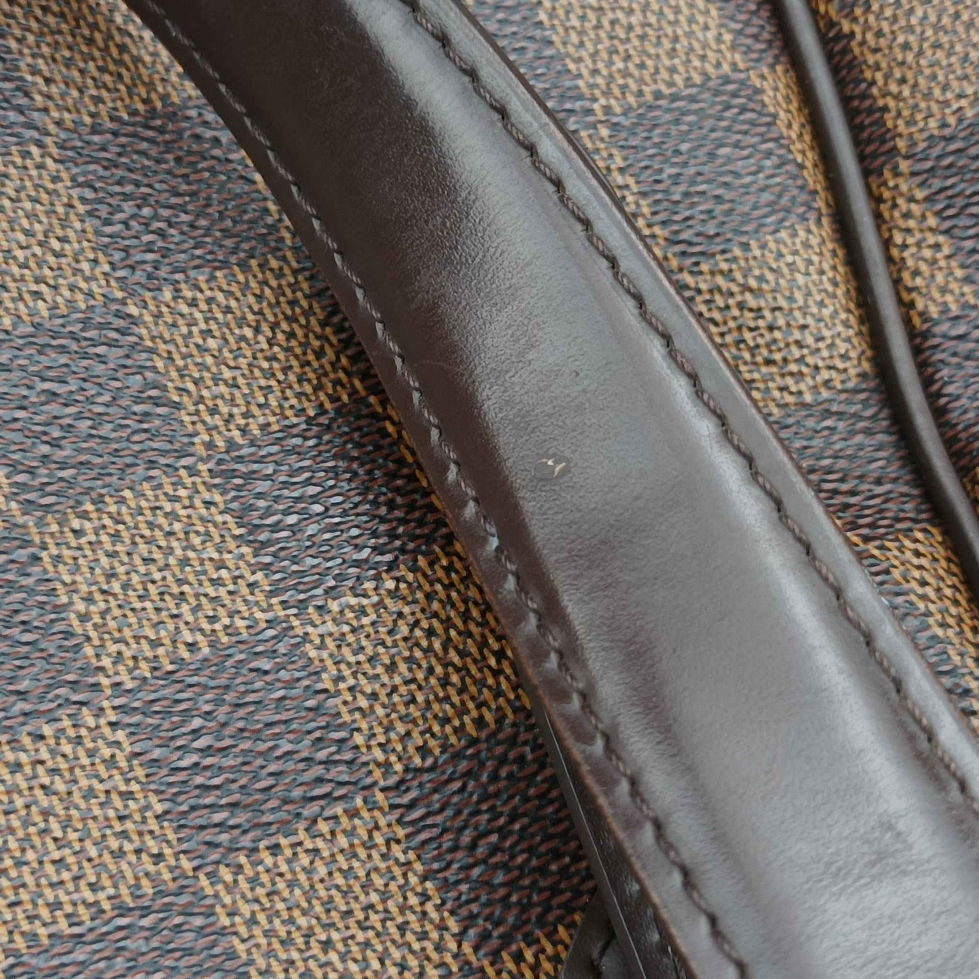 Secondhand Louis Vuitton VERONA MM EBENE Damier Canvas N41118 handbag | stylenewstar