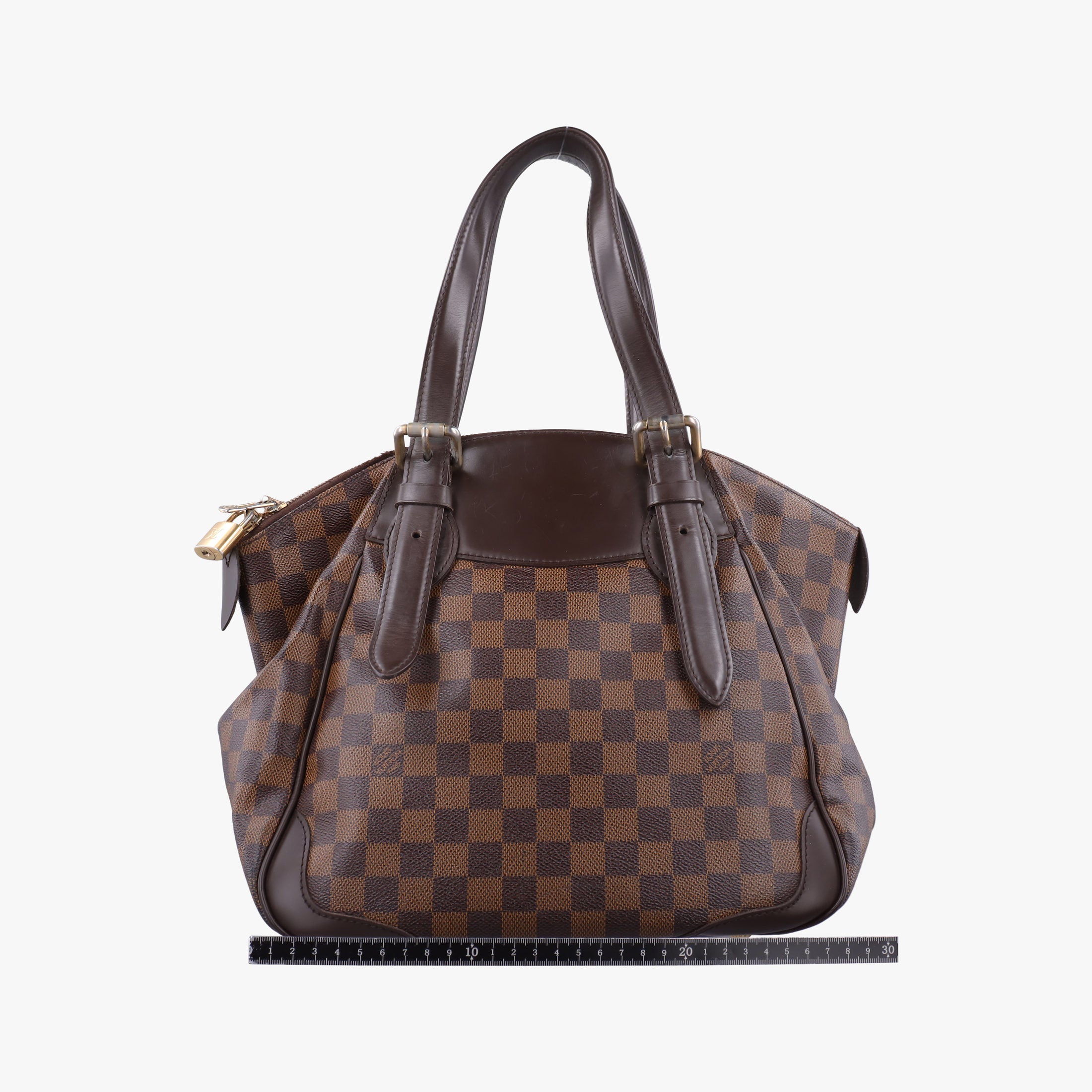 Secondhand Louis Vuitton VERONA MM EBENE Damier Canvas N41118 handbag | stylenewstar