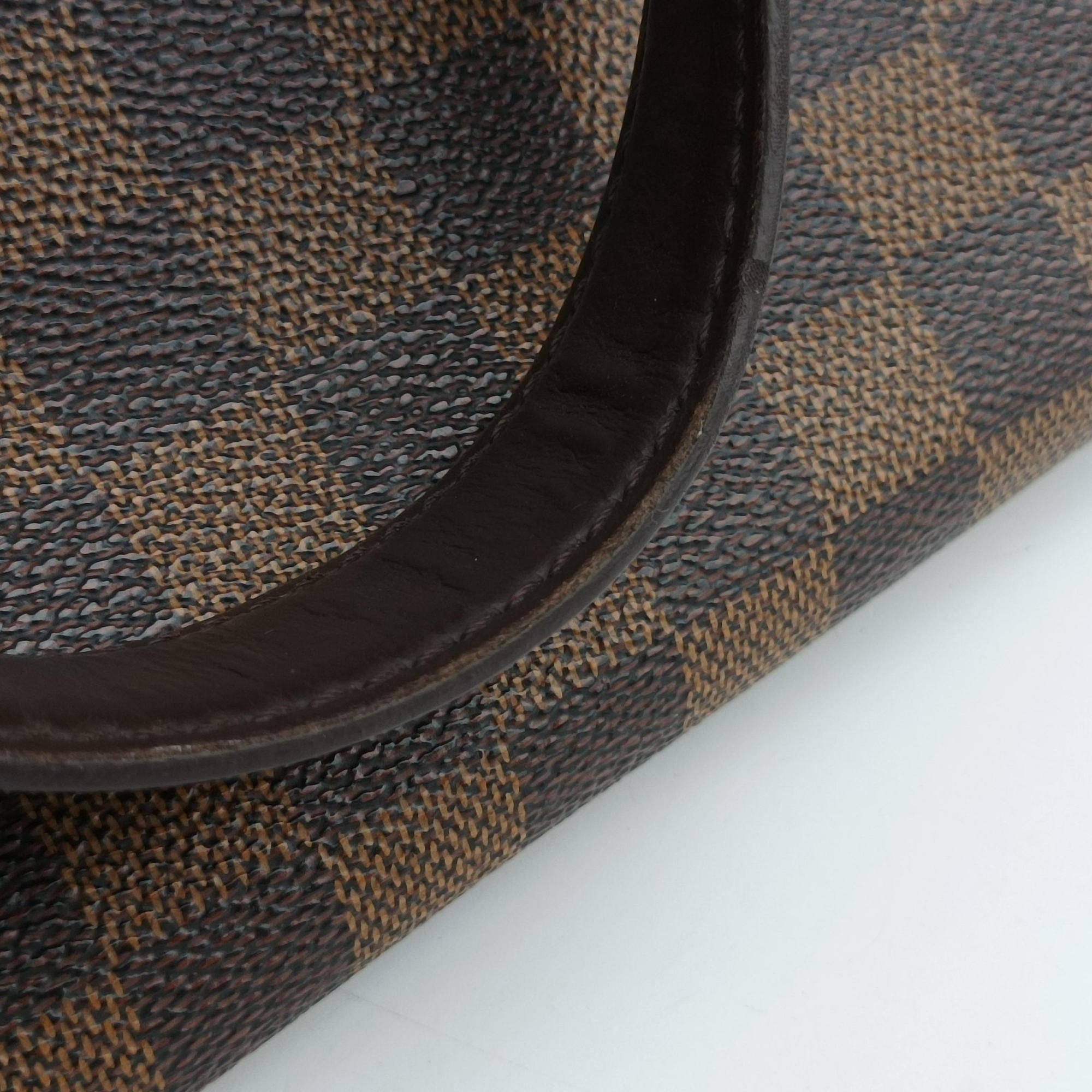Secondhand Louis Vuitton VERONA MM EBENE Damier Canvas N41118 handbag | stylenewstar