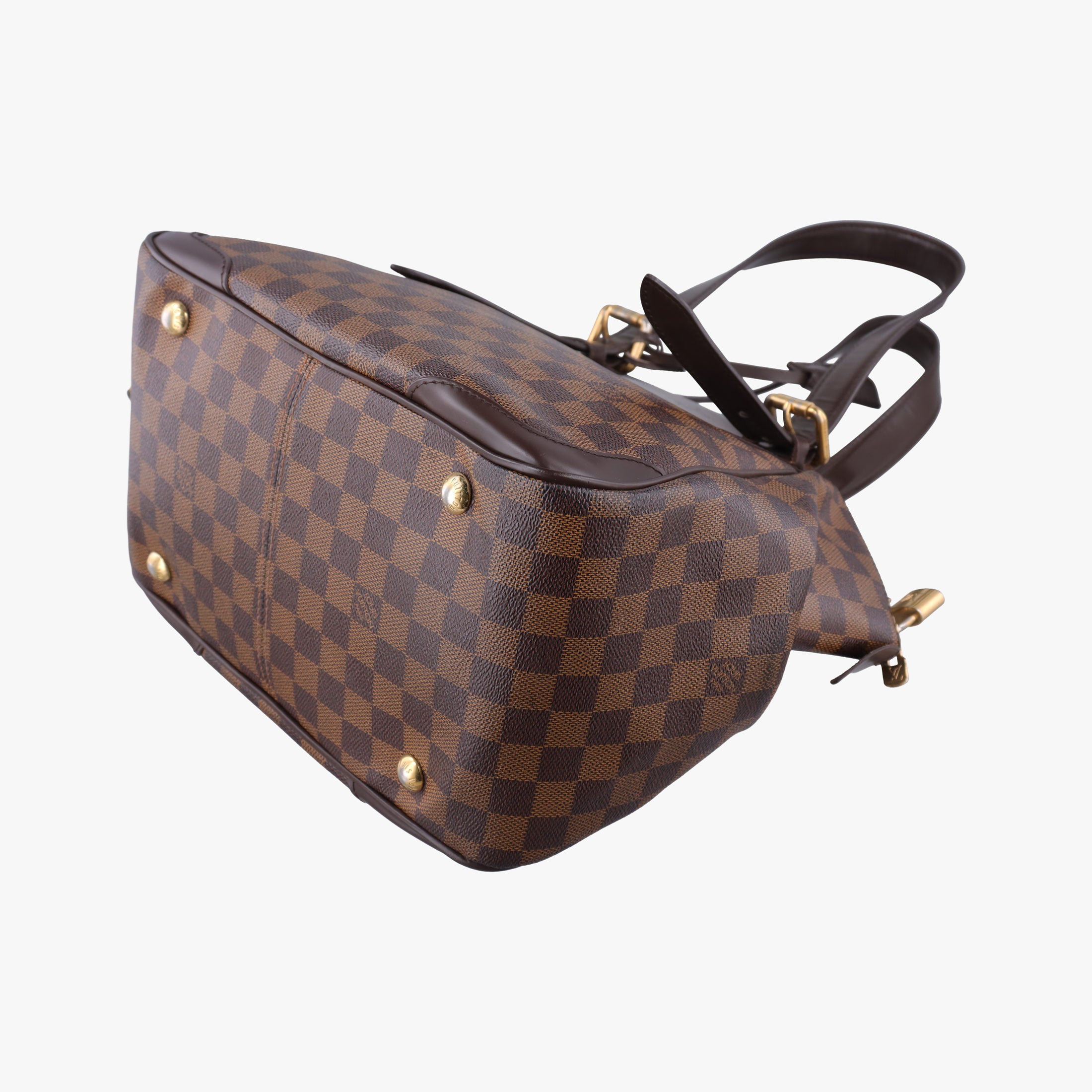 Secondhand Louis Vuitton VERONA MM EBENE Damier Canvas N41118 handbag | stylenewstar