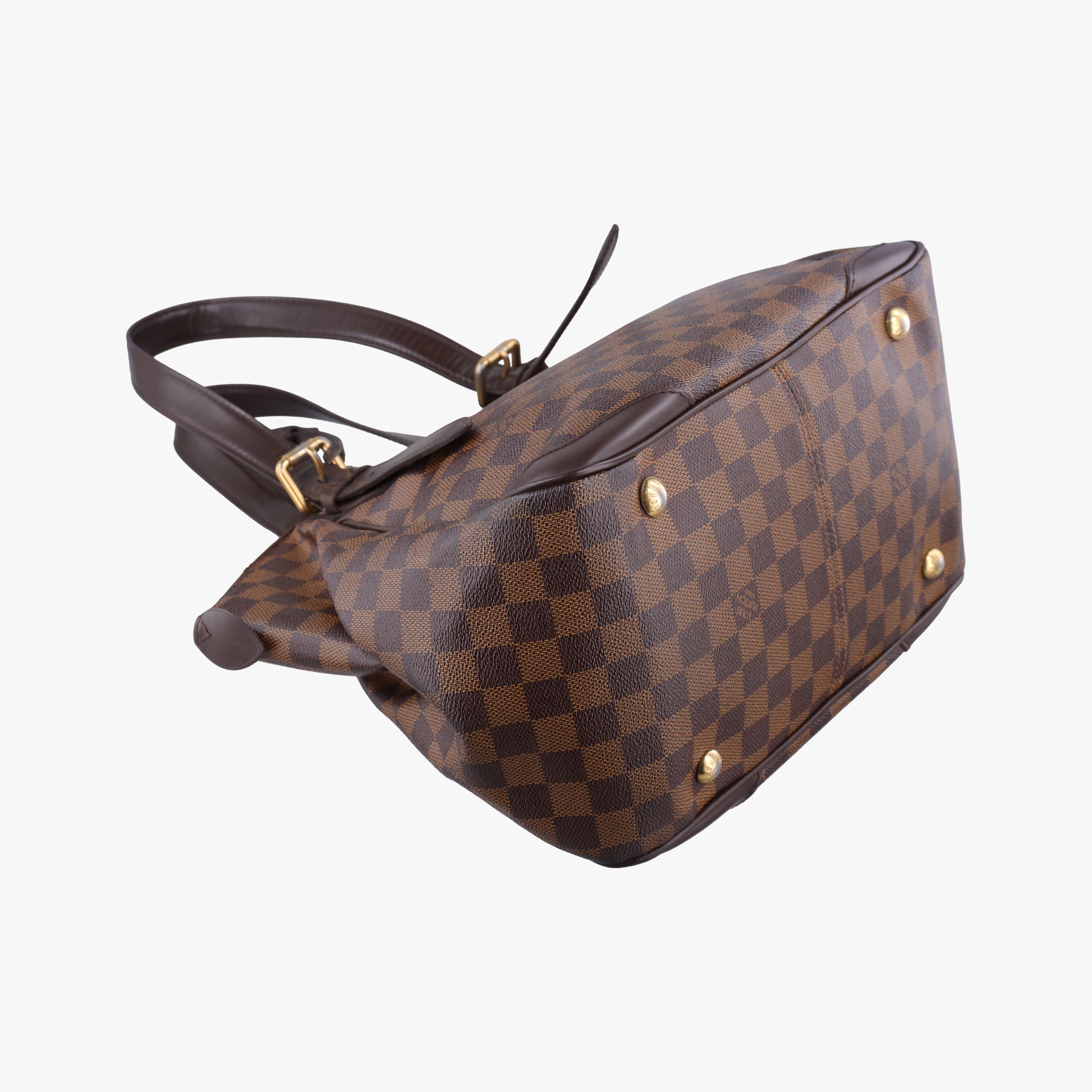 Secondhand Louis Vuitton VERONA MM EBENE Damier Canvas N41118 handbag | stylenewstar