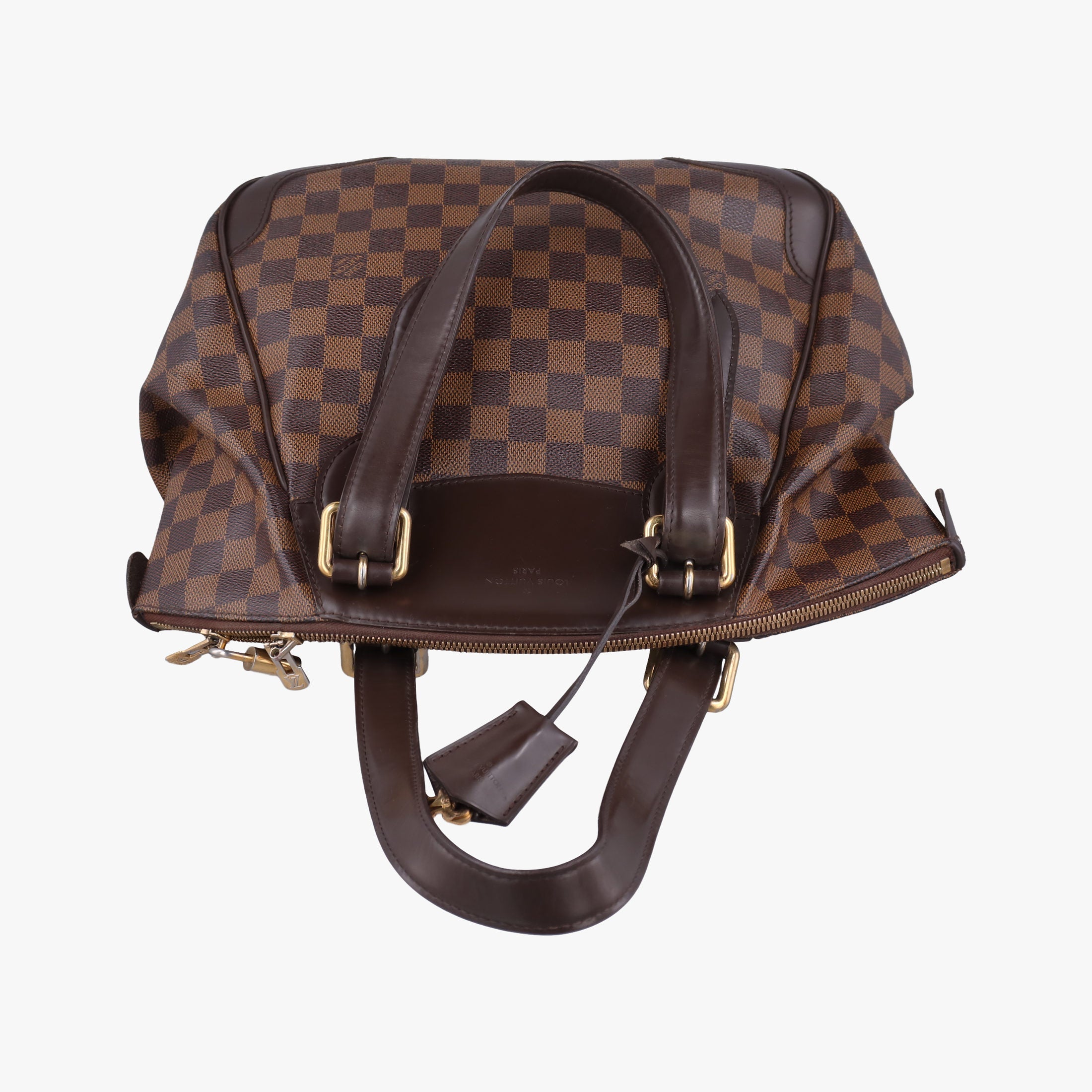 Secondhand Louis Vuitton VERONA MM EBENE Damier Canvas N41118 handbag | stylenewstar