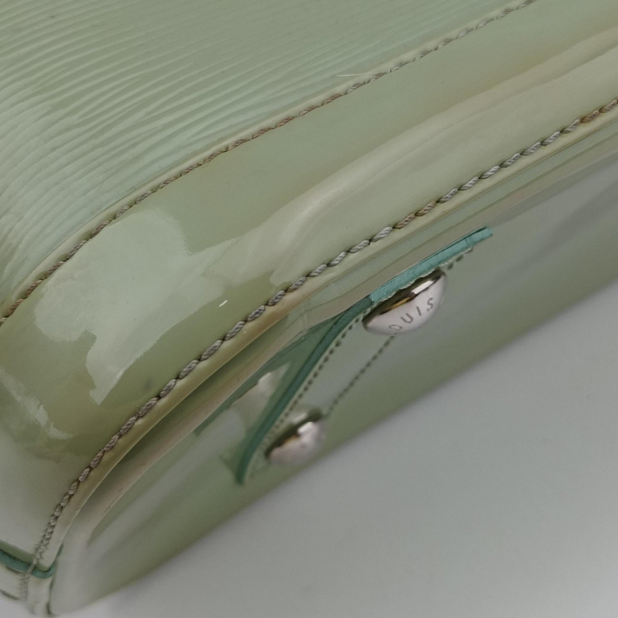 Pre-owned Louis Vuitton Alma PM Amando Epi Electric M40625 handbag | stylenewstar