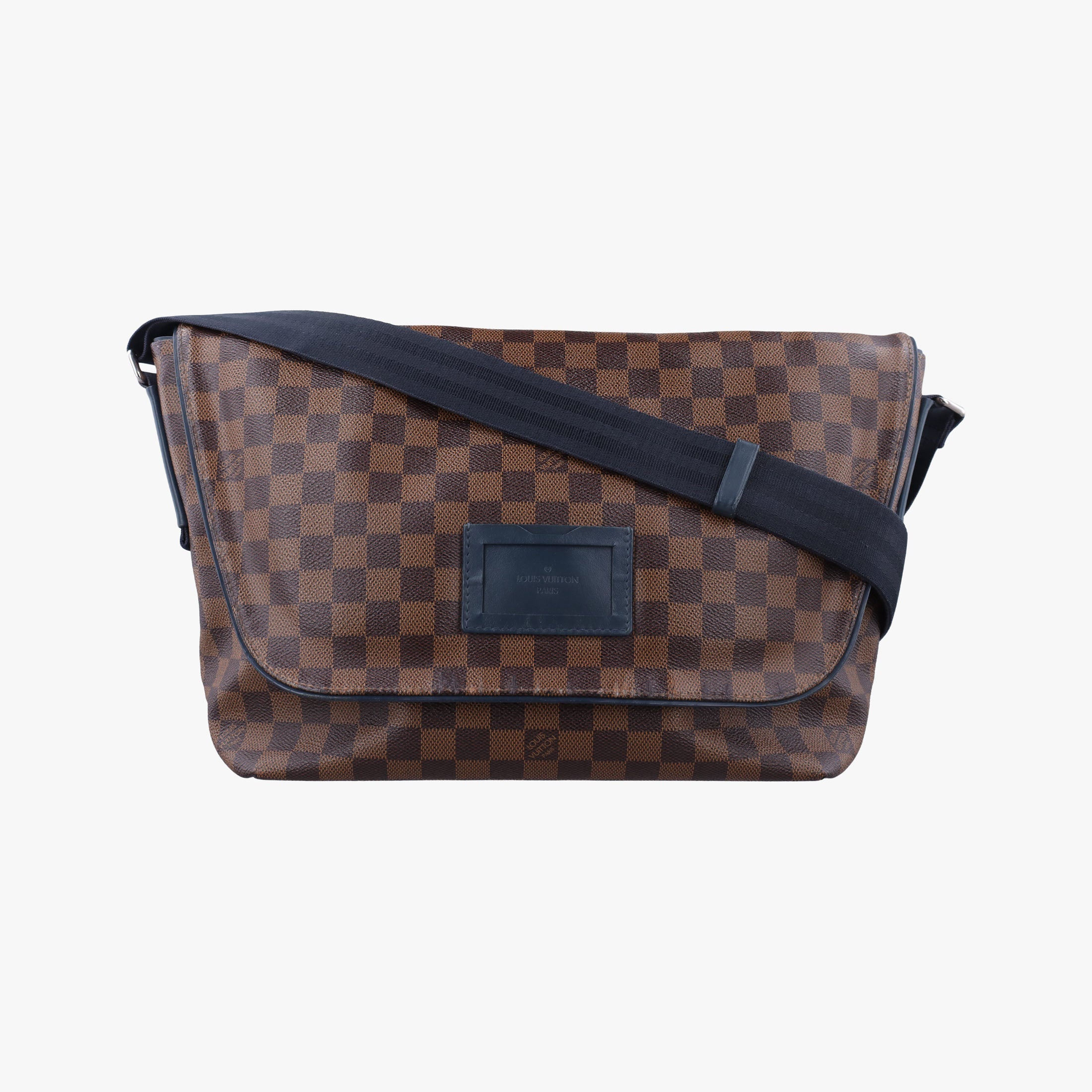 Pre-owned Louis Vuitton Sprinter MM EBENE Damier Canvas N41254 shoulderbag | stylenewstar